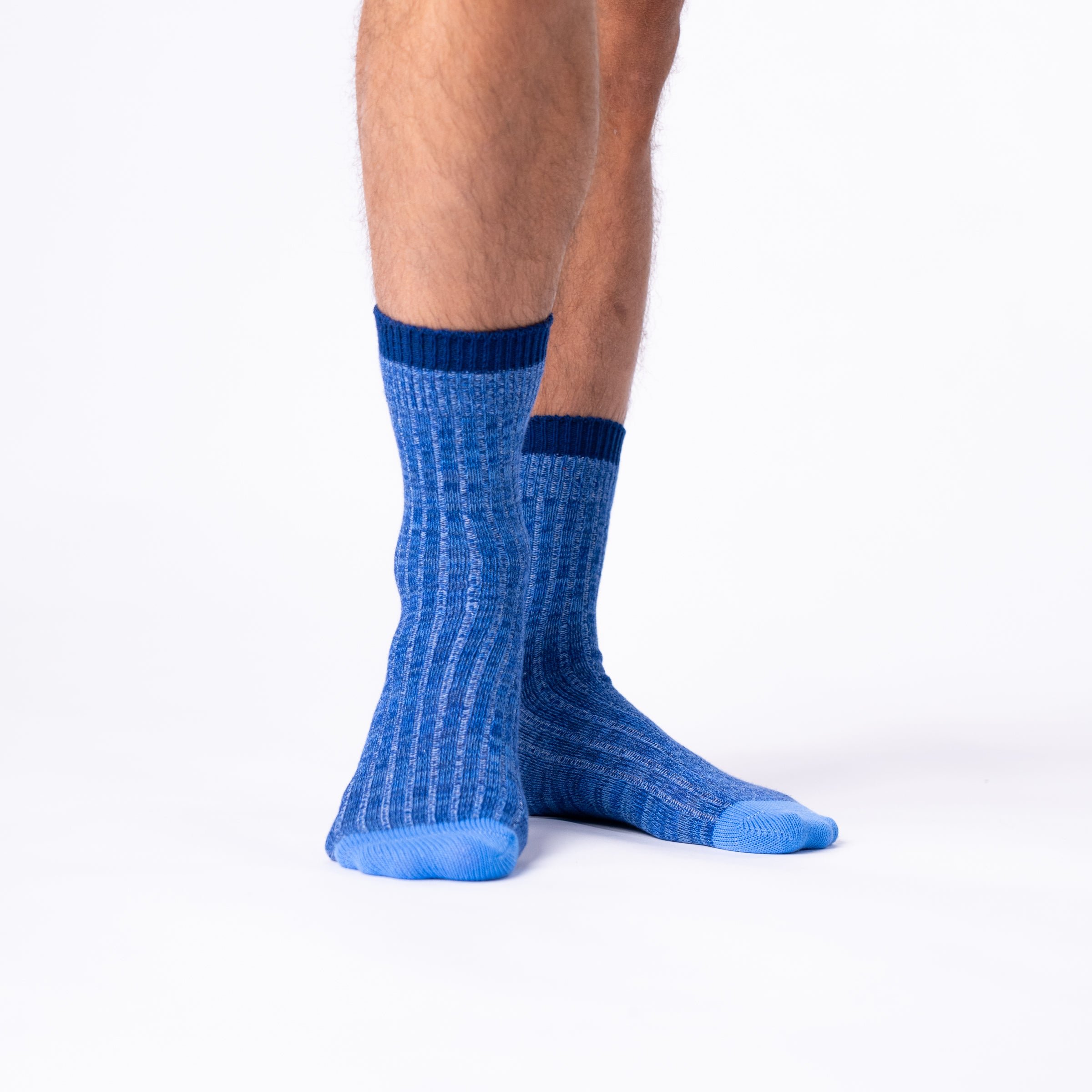 Thick cotton club socks BILLYBELT Blue