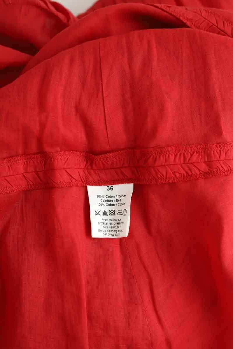 Cotton dress SONIA RYKIEL - Seconde Main Red