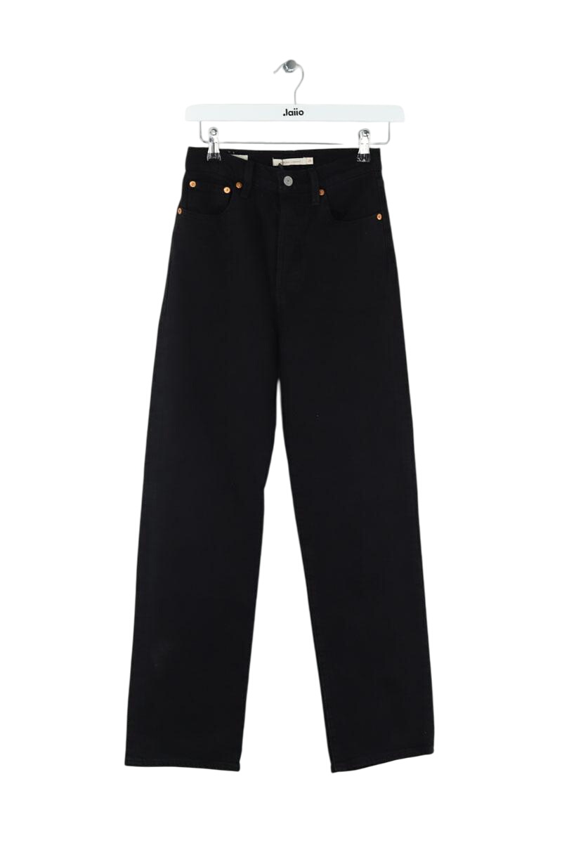 Cotton skinny jeans LEVI'S - Seconde main Black