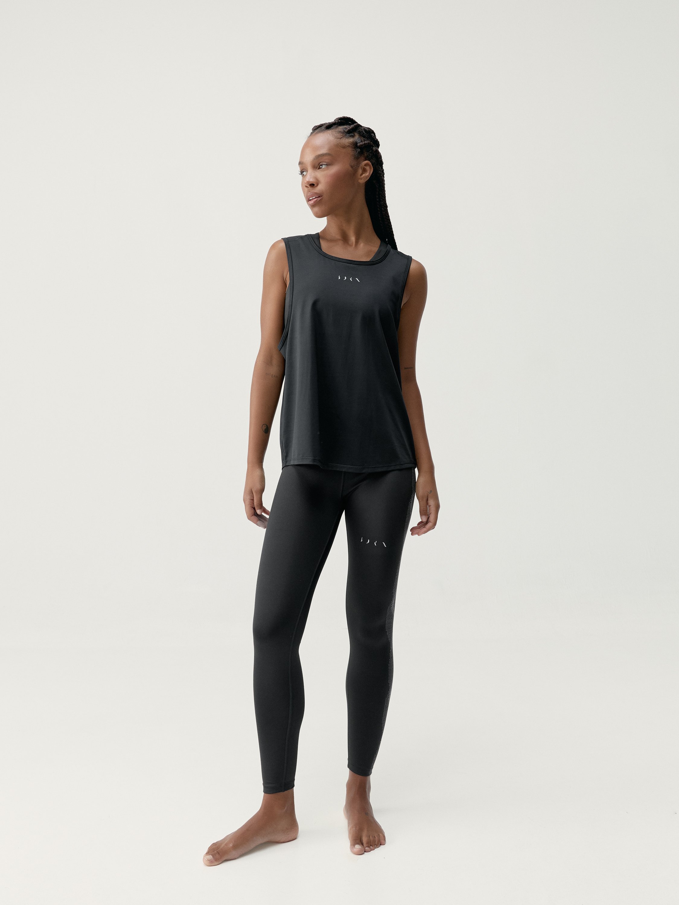Tank top BORN LIVING YOGA Black