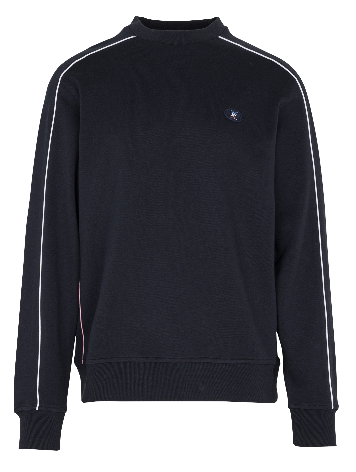 Sweat droit col rond en coton mélangé EDEN PARK Rose