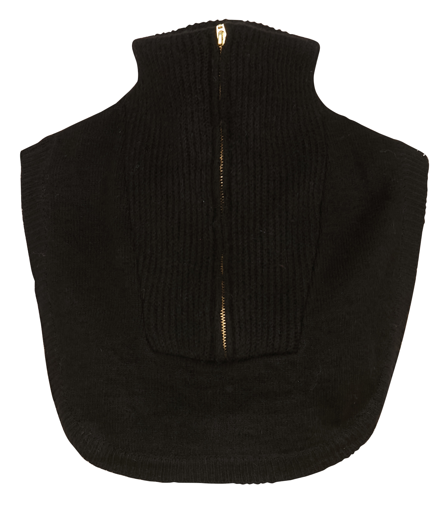 Accessoire cou zippé uni I CODE Noir