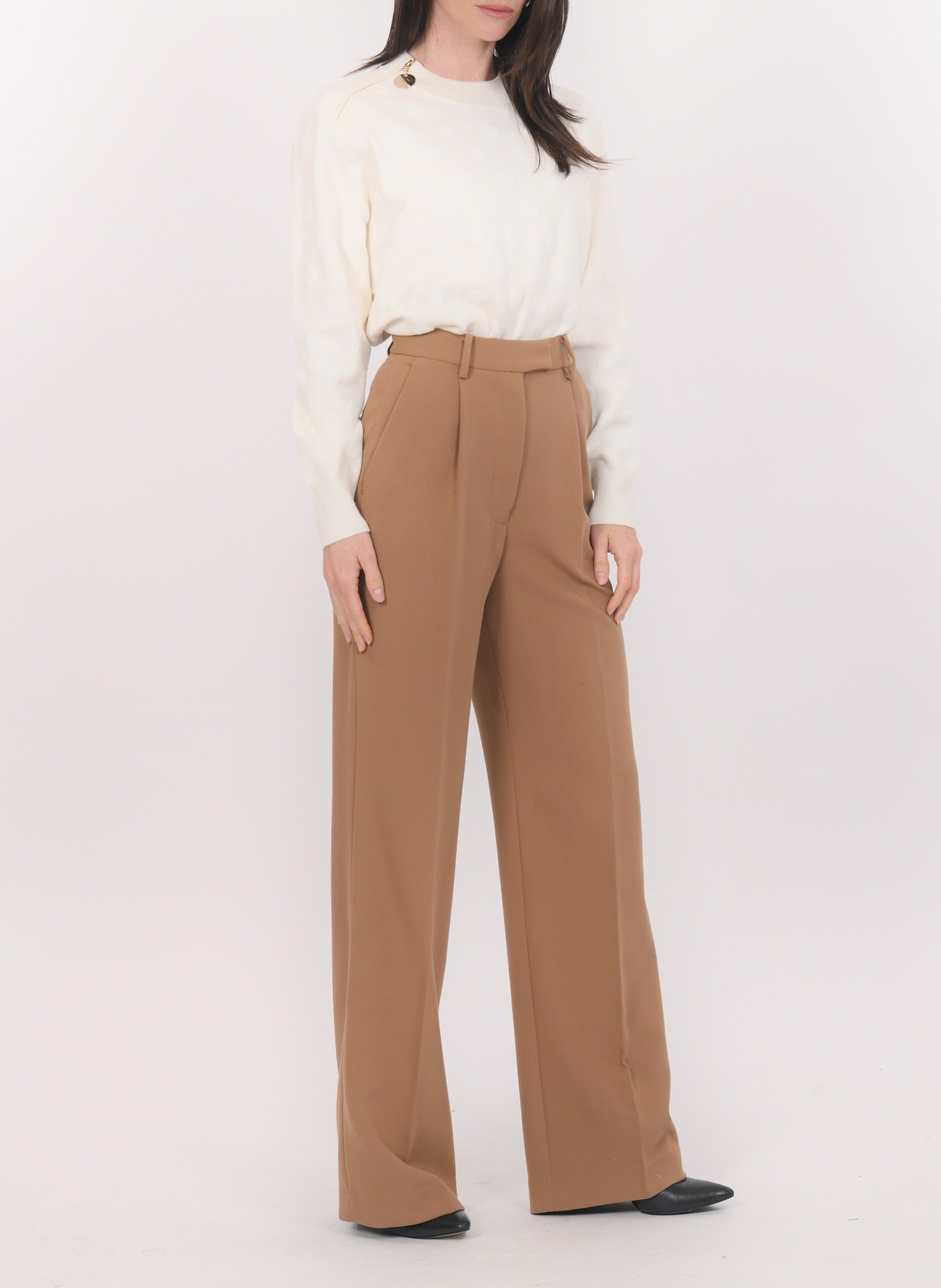 Wide trousers KOOKAI Beige