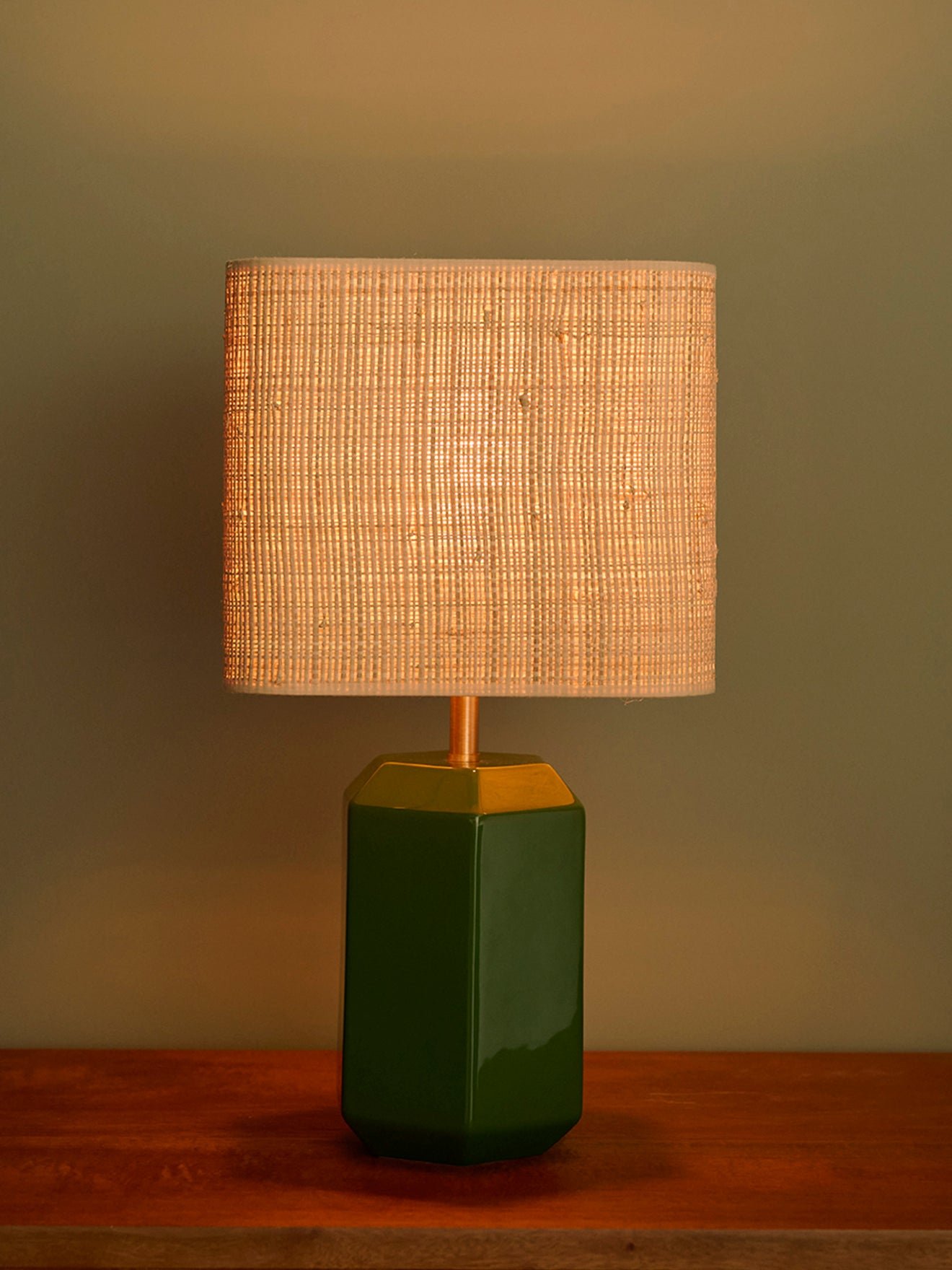 Raffia lampshade - small Victoire model CYRILLUS Beige