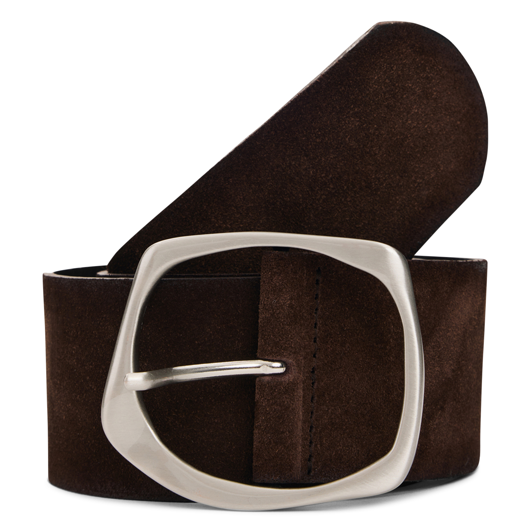 Gürtel aus Veloursleder DESIGUAL Braun