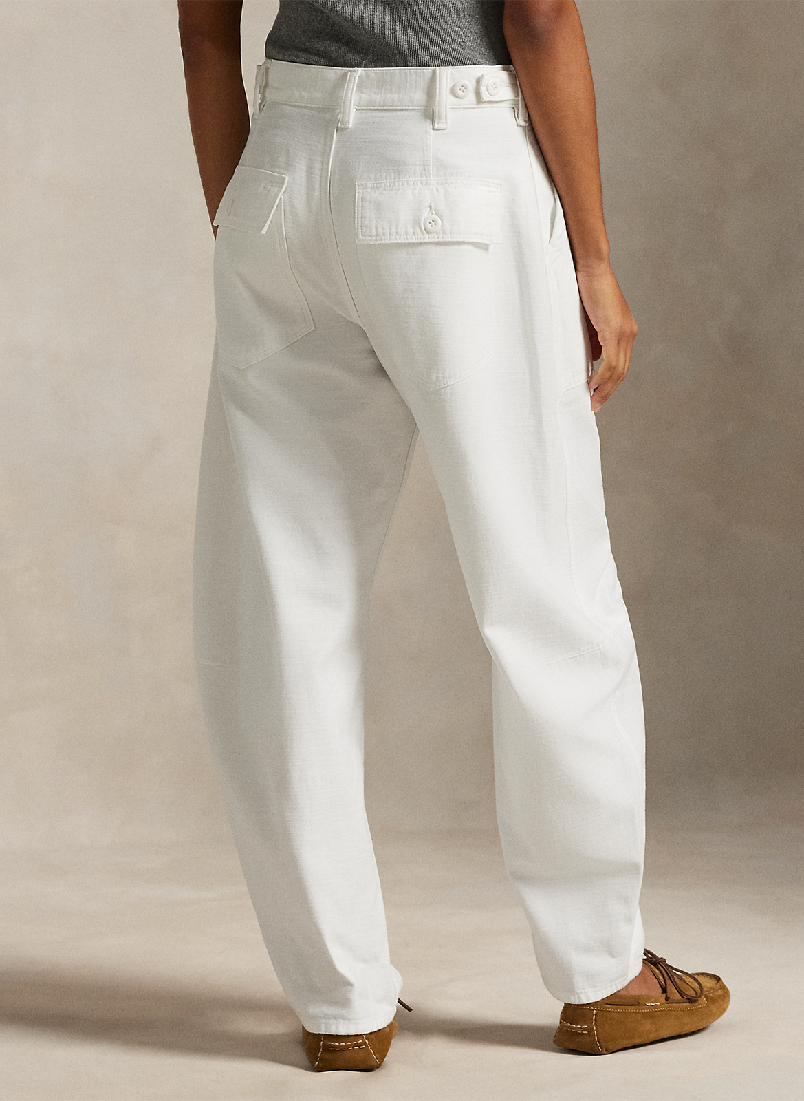 Wijde jeans POLO RALPH LAUREN Wit