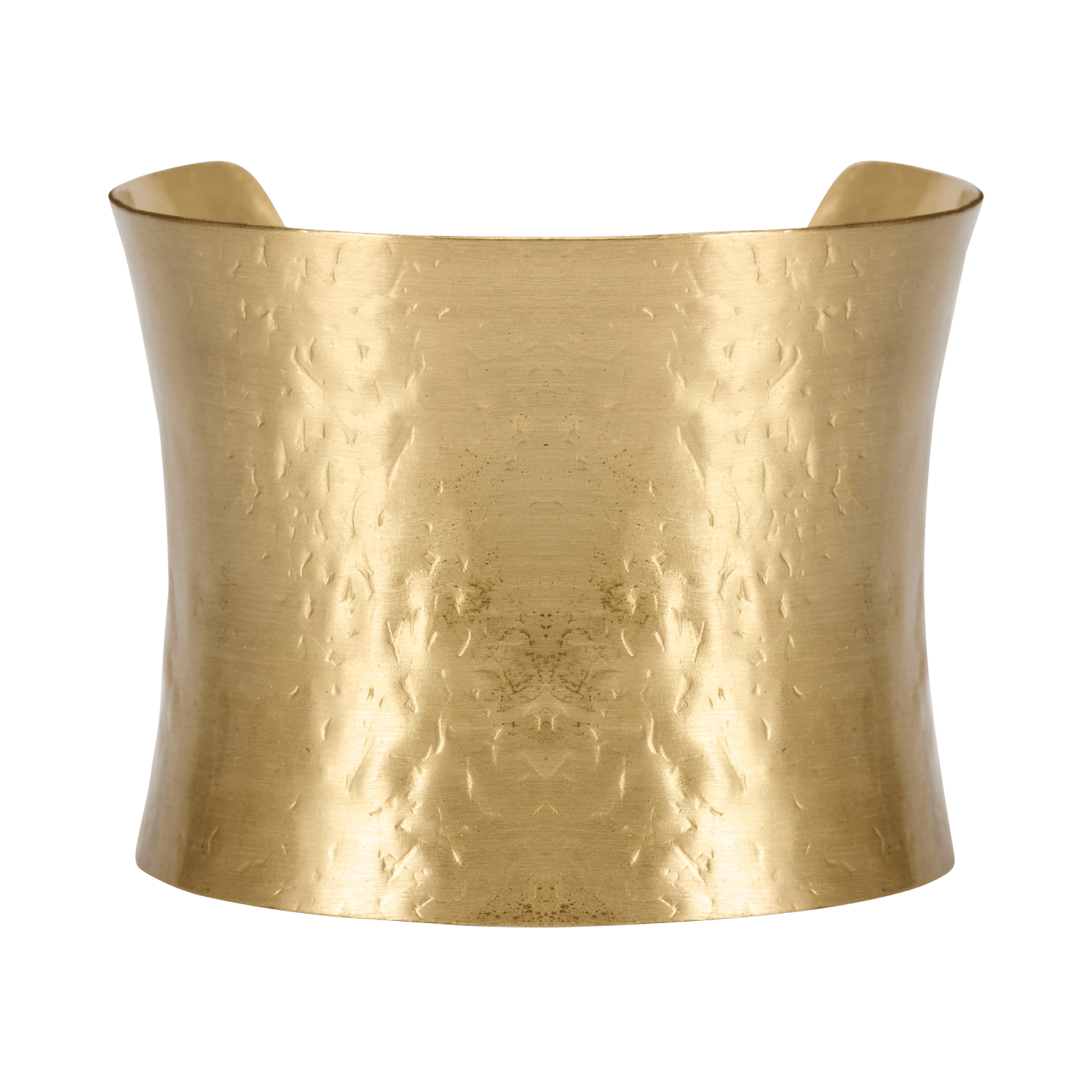 Manschettenarmband aus Messing LA FEE MARABOUTEE Gelb