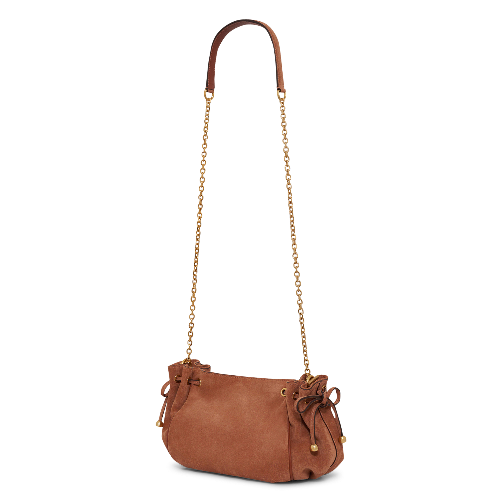 Bolso bandolera de ante GERARD DAREL Marron