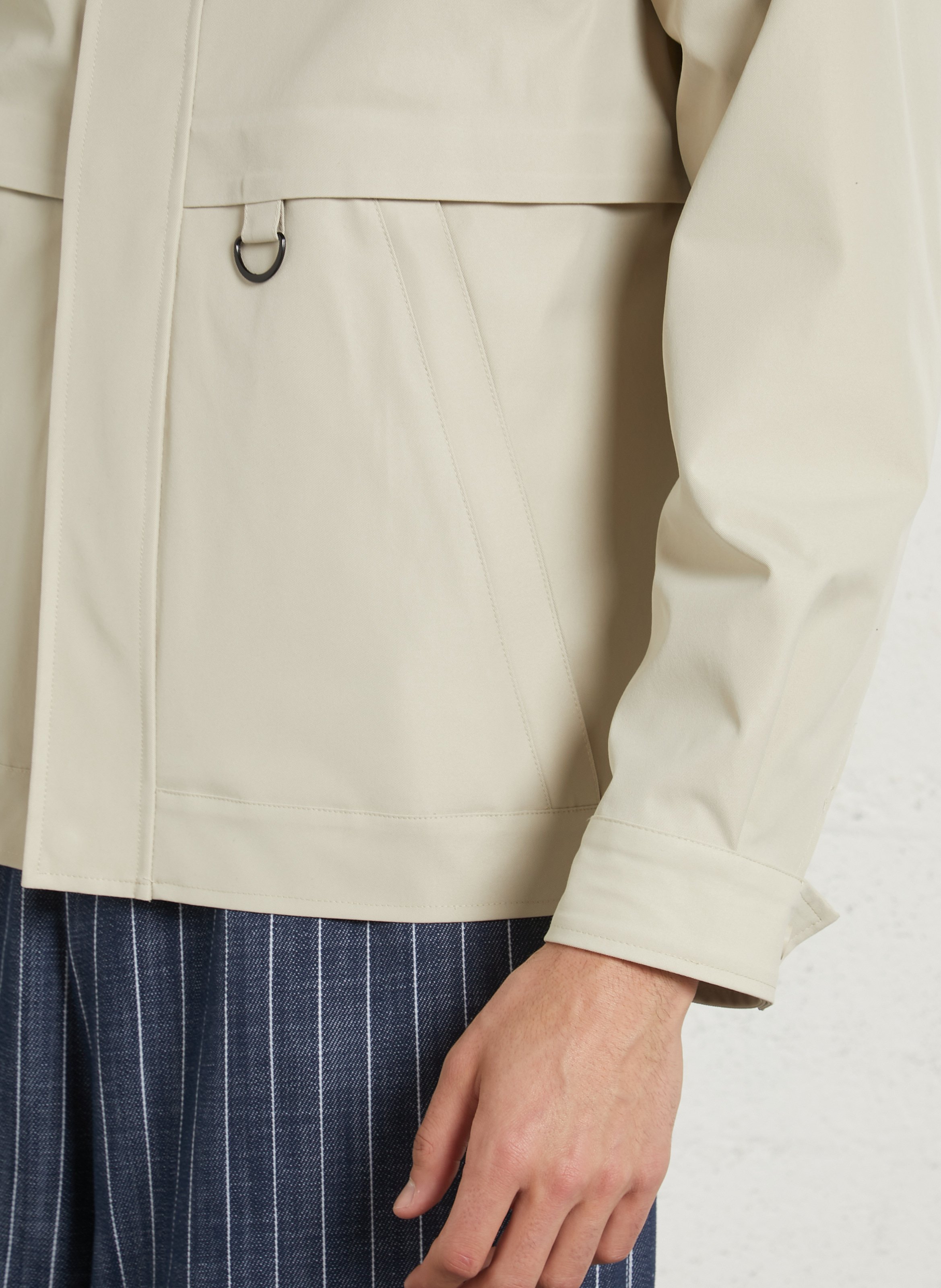 Klassischer wasserdichter Mantel FLOTTE Beige