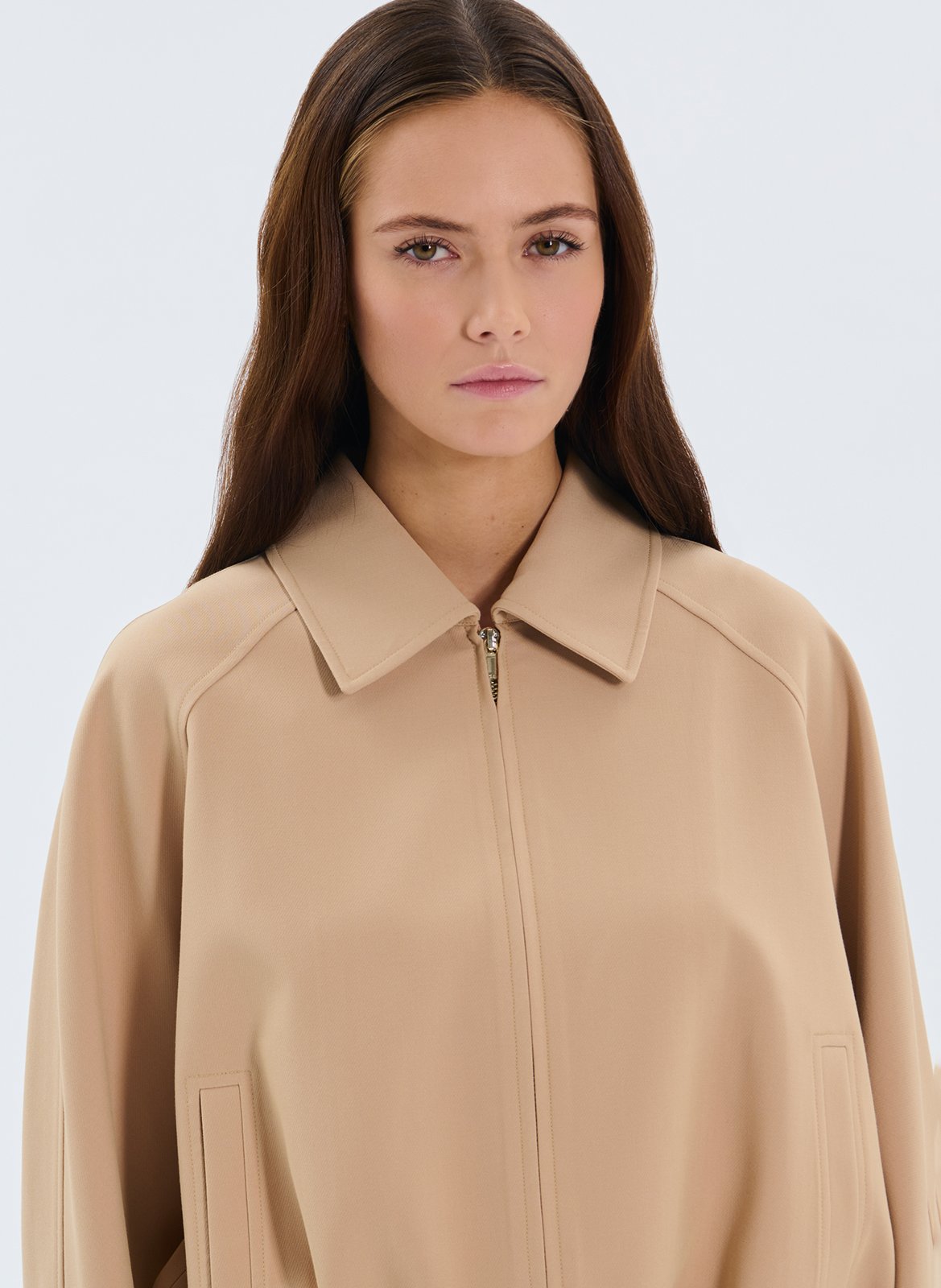 Veste col classique ZAPA Beige