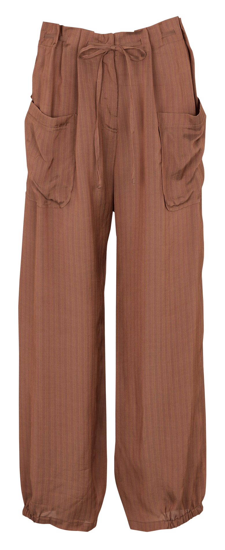 Pantalon large taille haute MARGAUX LONNBERG Orange