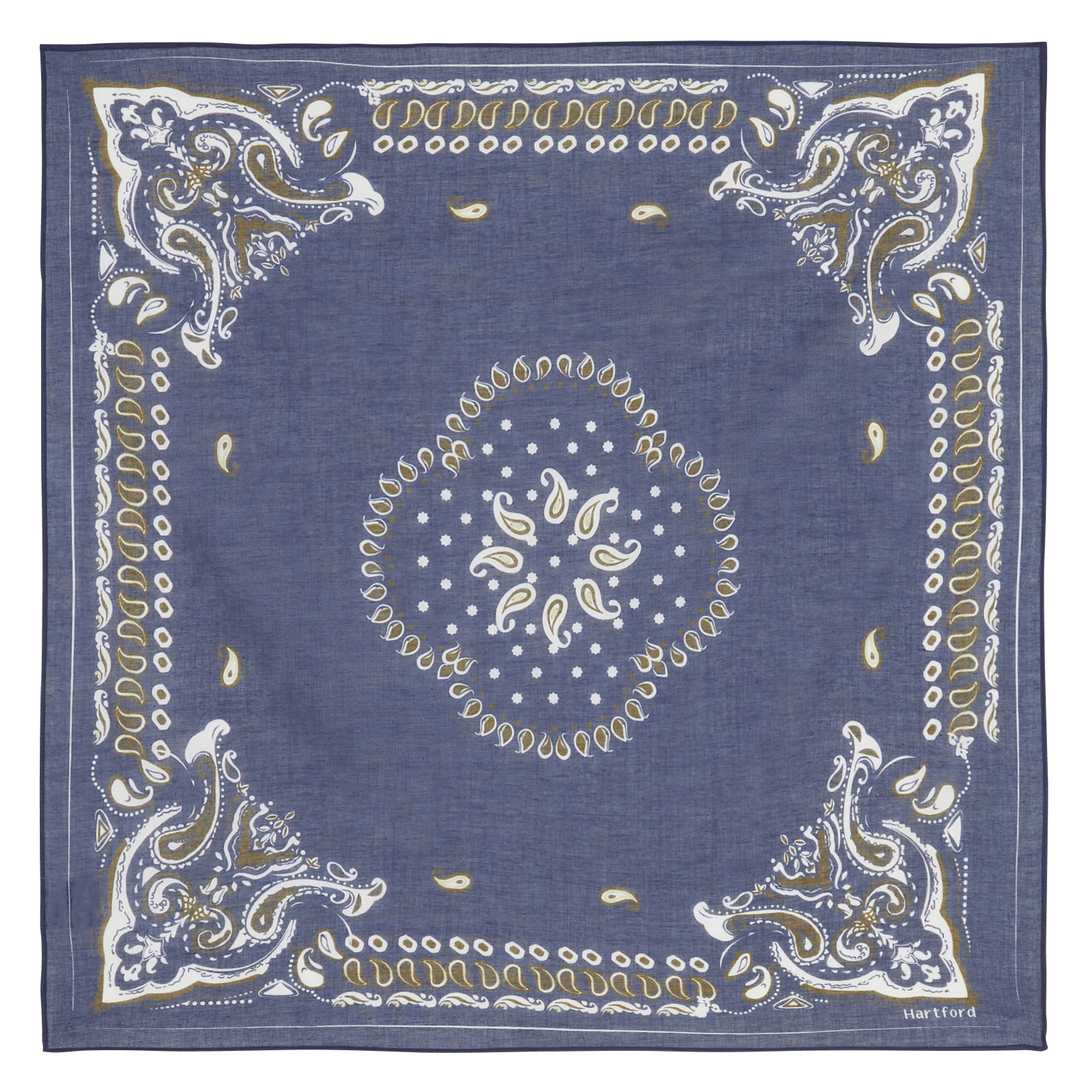 Katoenen foulard met print HARTFORD