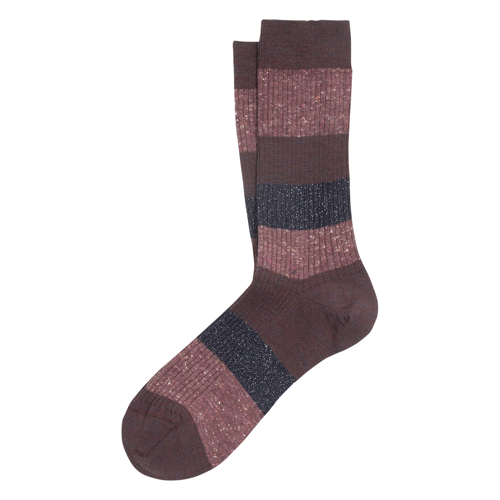 Chaussettes à rayures ANT45 Rouge