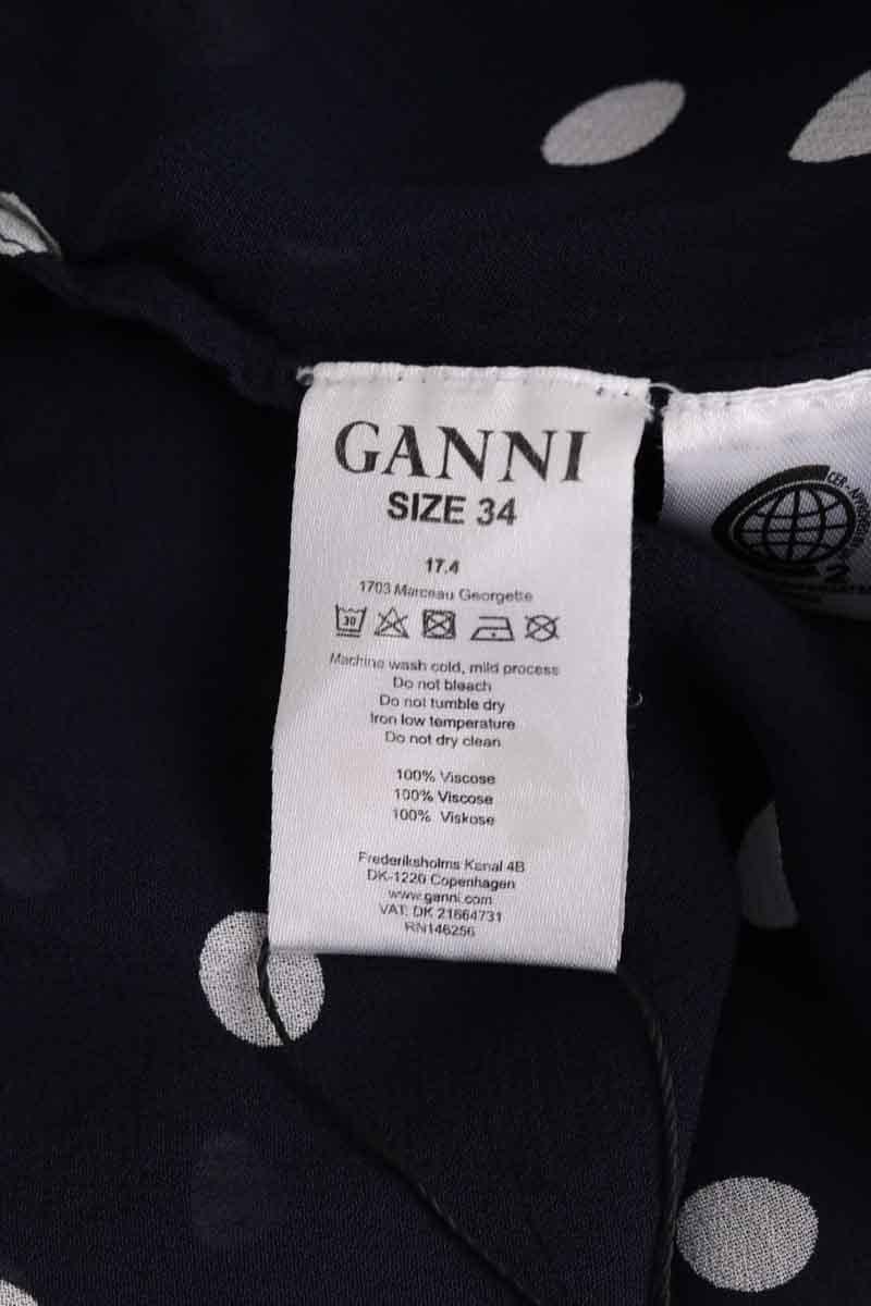 Shirt GANNI - Seconde Main Blue