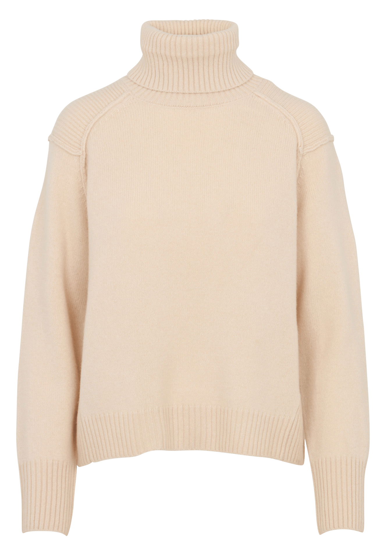 Maglione a dolcevita in lana BELLA JONES Beige