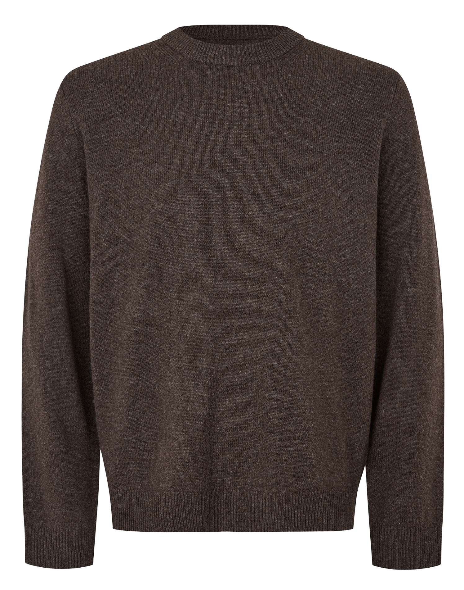 Fine wool sweater SAMSOE SAMSOE Brown