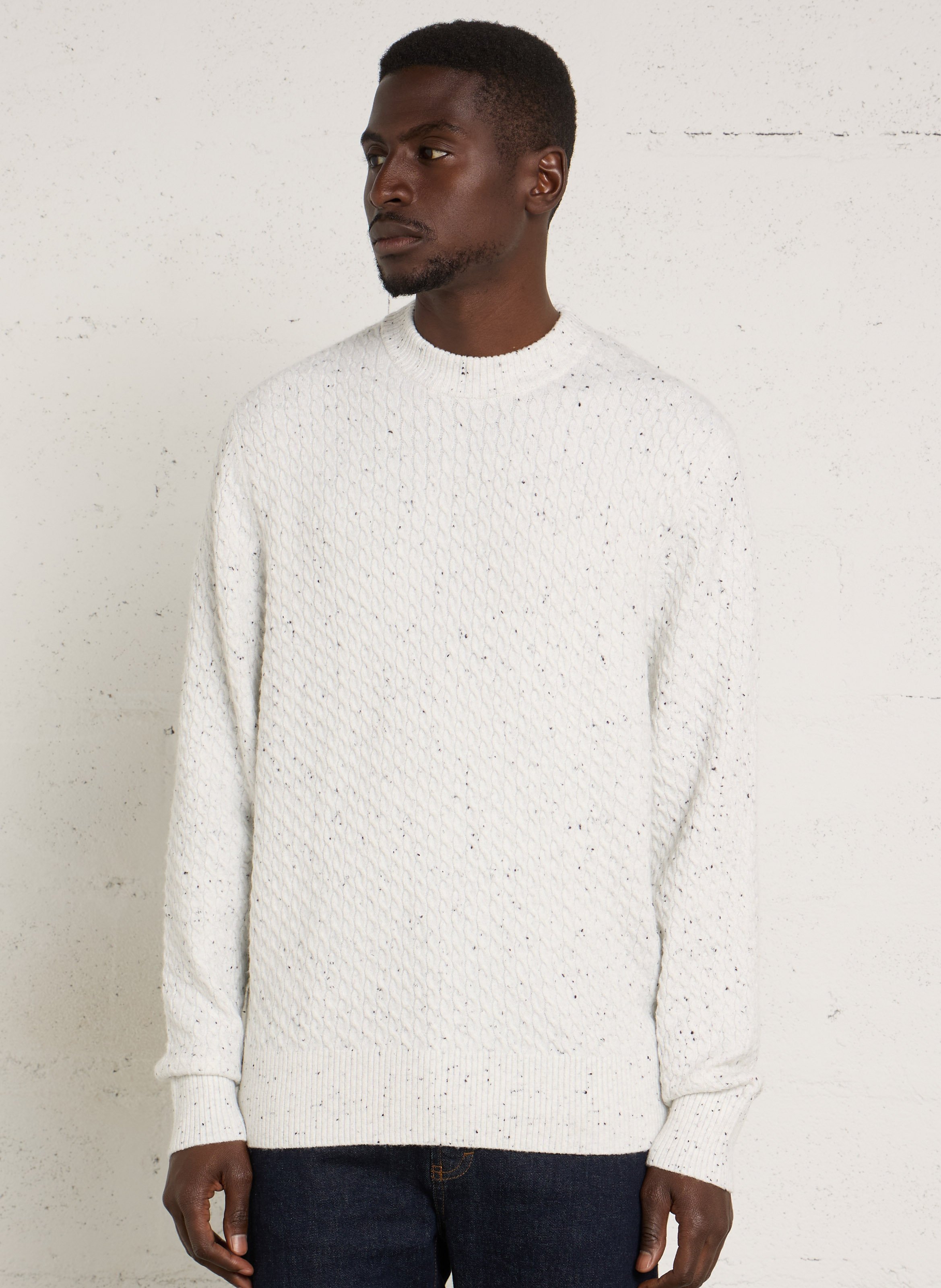 Gestreifter Pullover IKKS Weiss