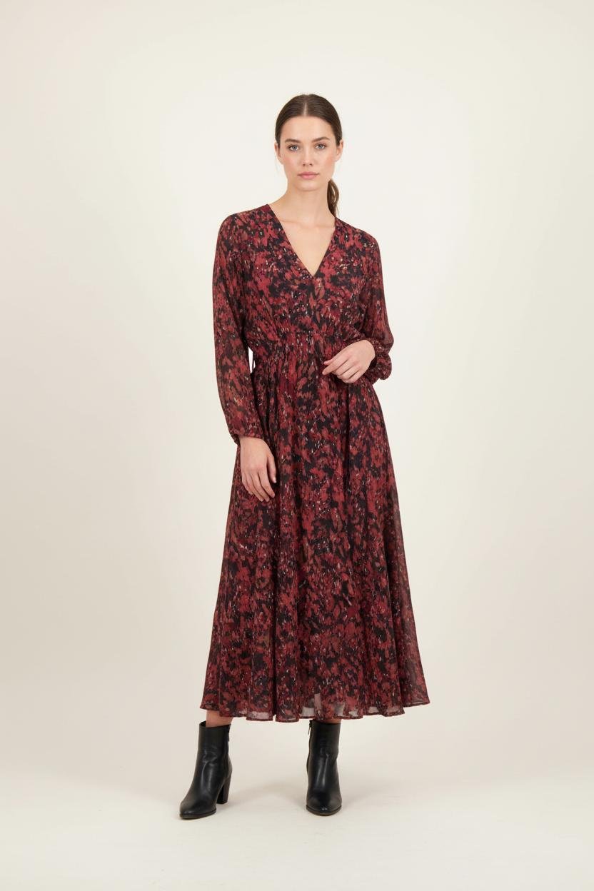 Robe longue LOUIZON - Seconde main Multicolore