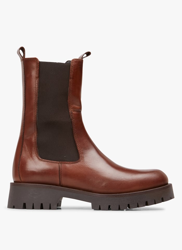 Bottines top jonak marron