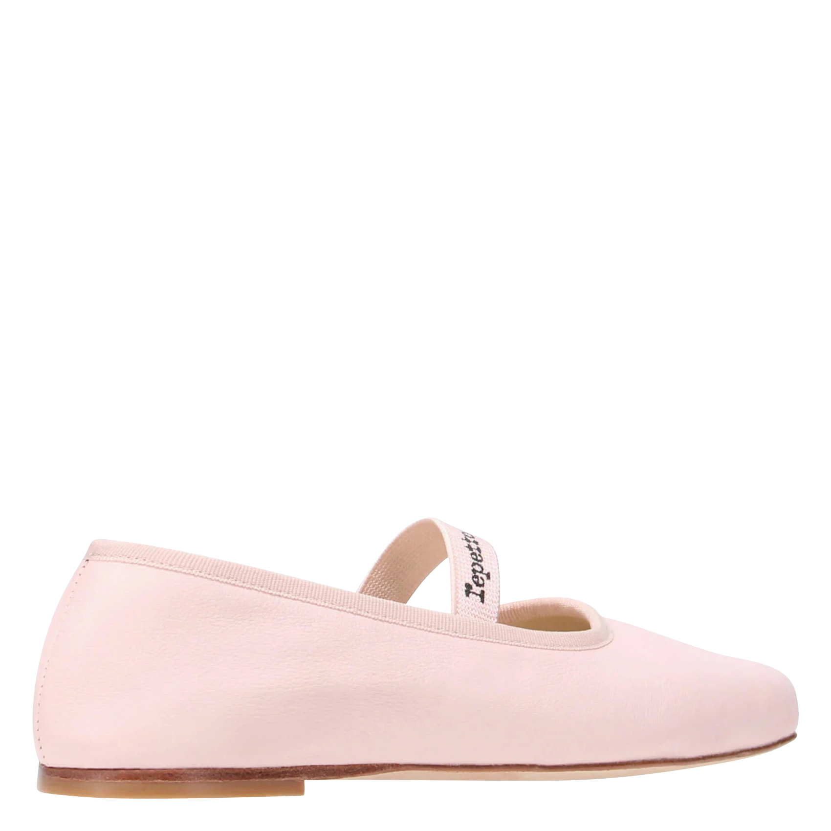 Ballerines en cuir REPETTO Rose