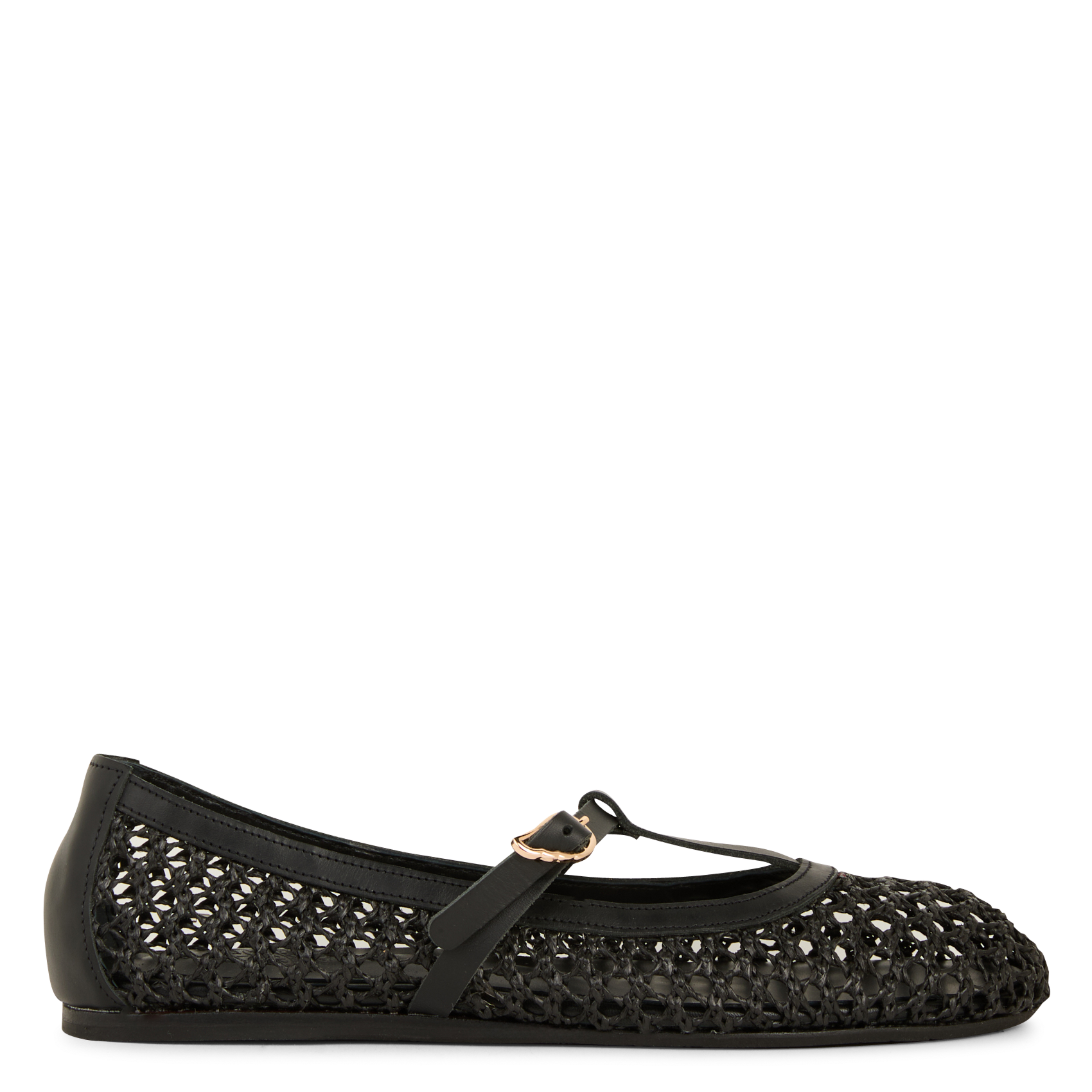 Ballerines en résille ANCIENT GREEK SANDALS Noir