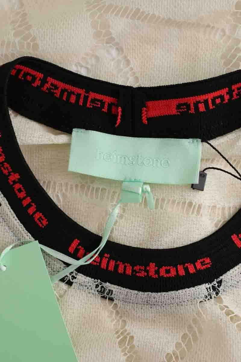 Cotton T-shirt HEIMSTONE - Seconde Main White