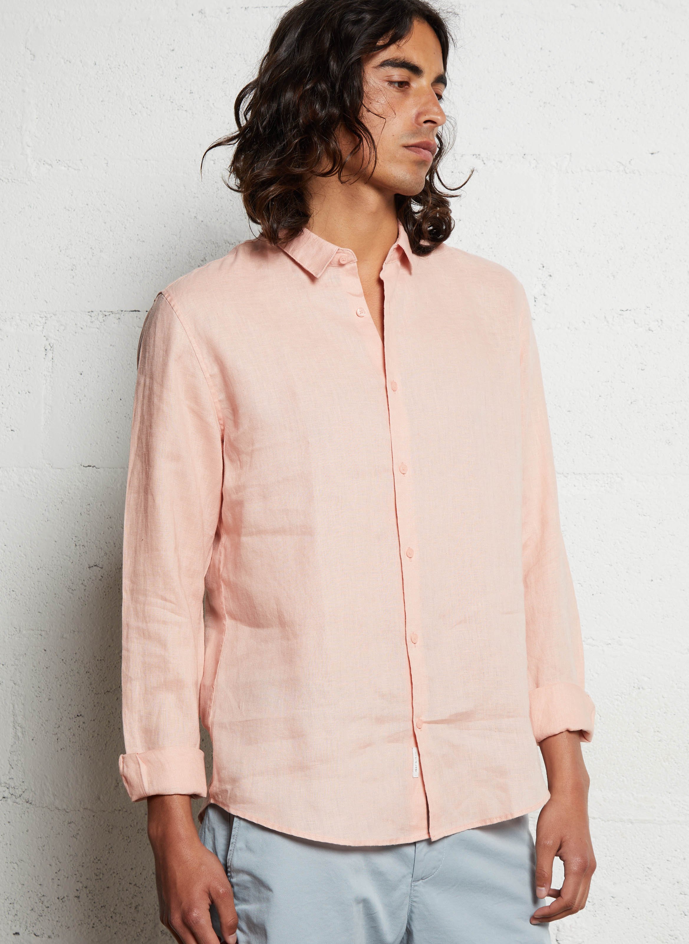 Slim-fit linen shirt IKKS