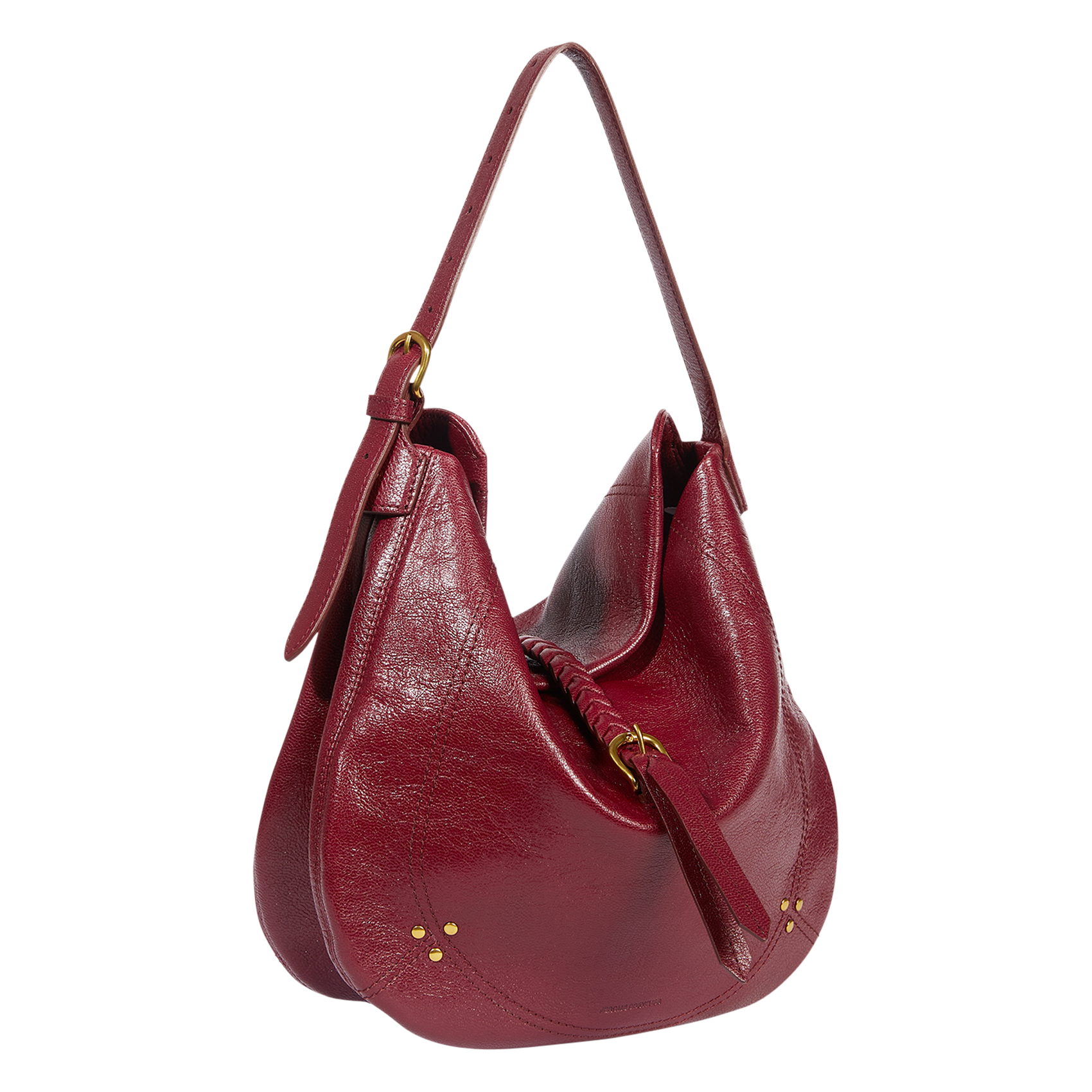 Sac bandoulière en cuir JEROME DREYFUSS Rouge