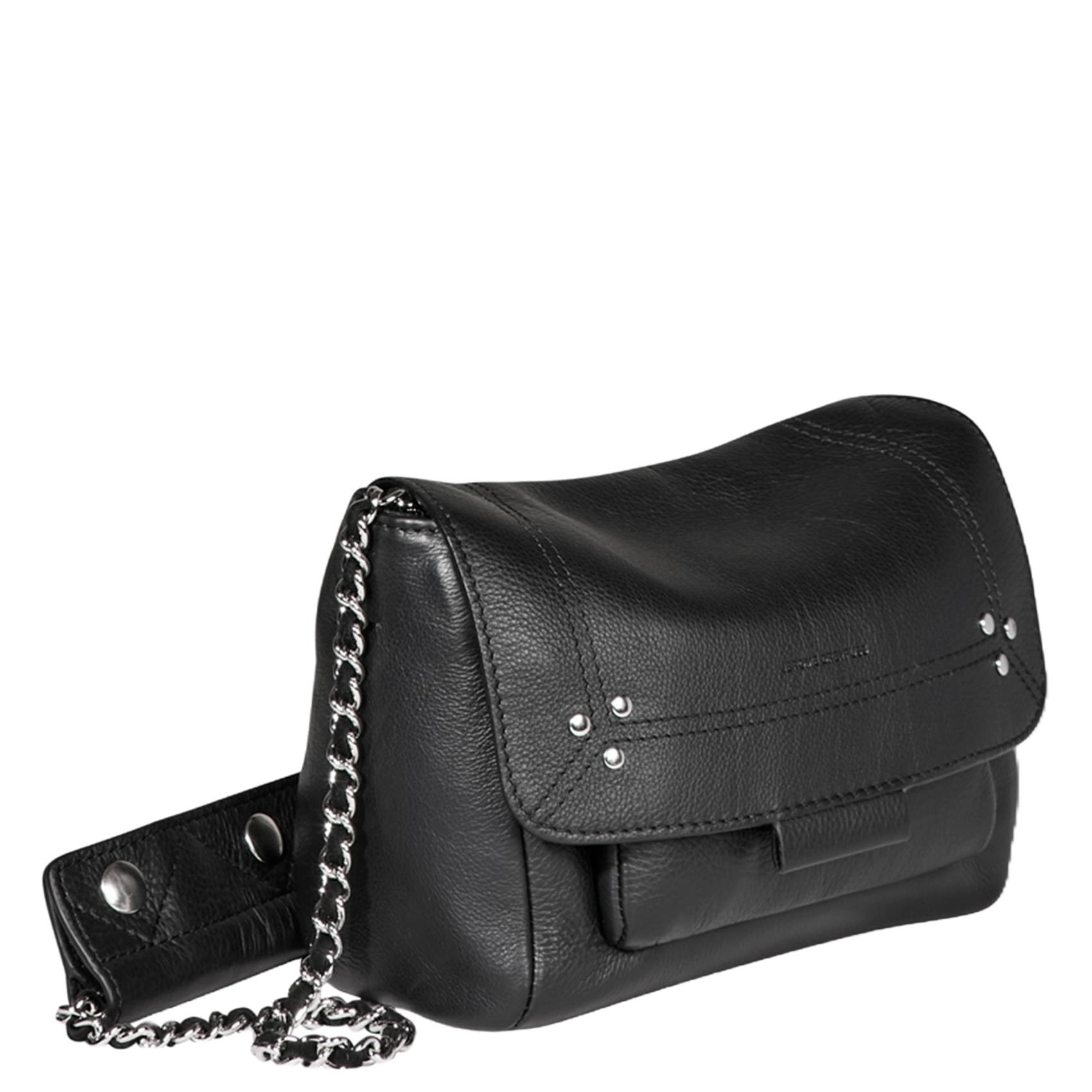 Delfina leather bag JEROME DREYFUSS Black