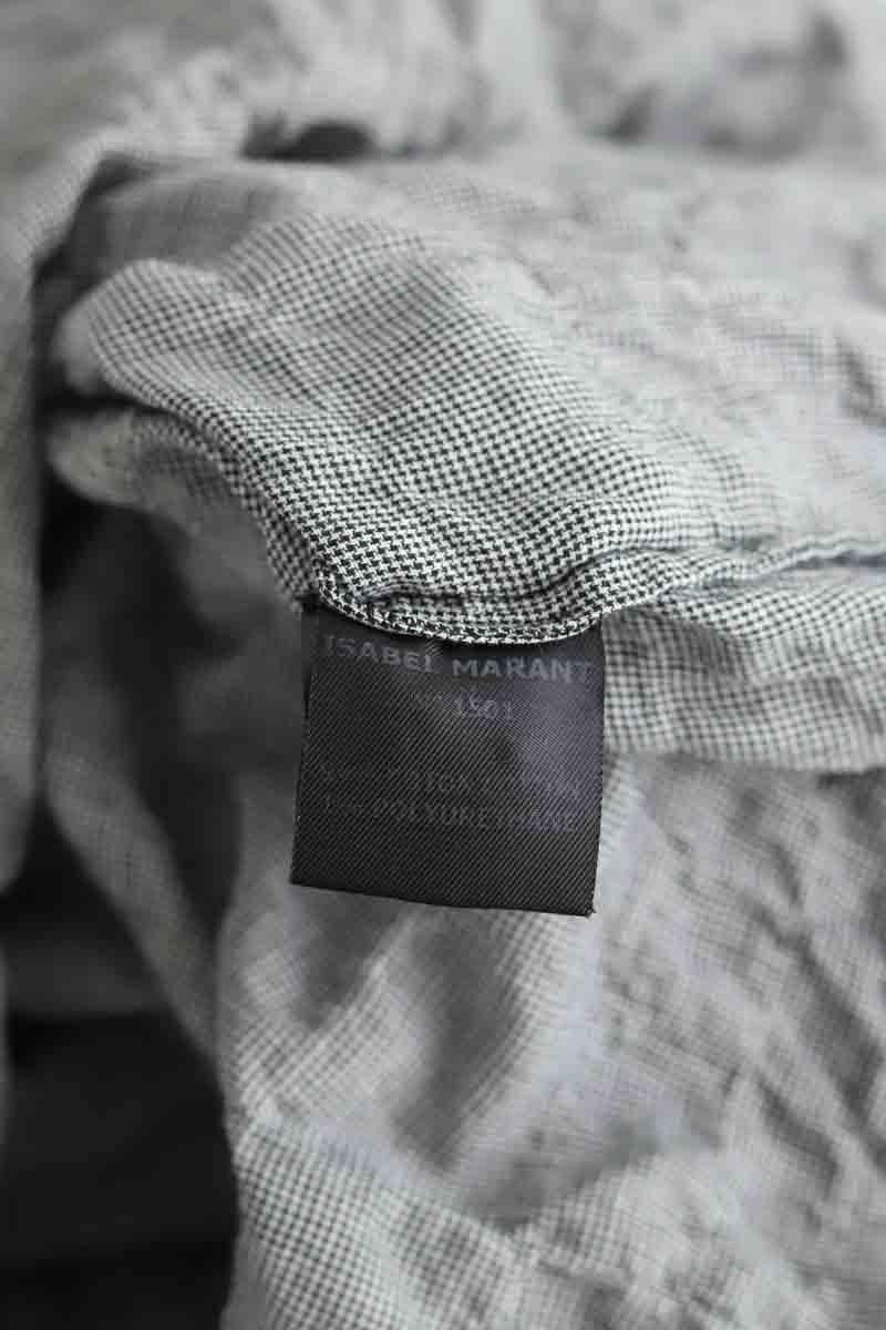 Cotton blouse ISABEL MARANT ÉTOILE - SECONDE MAIN Black