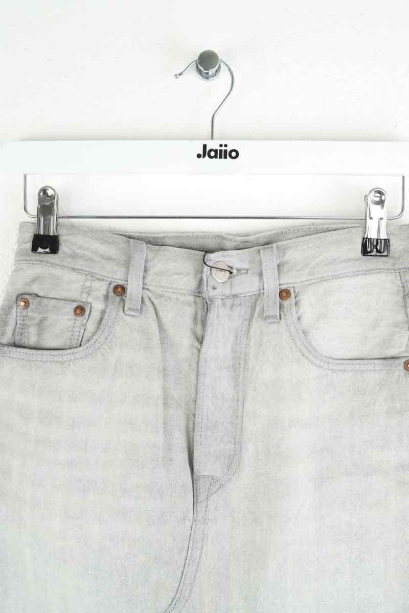 Cotton mini skirt LEVI'S - Seconde main Grey