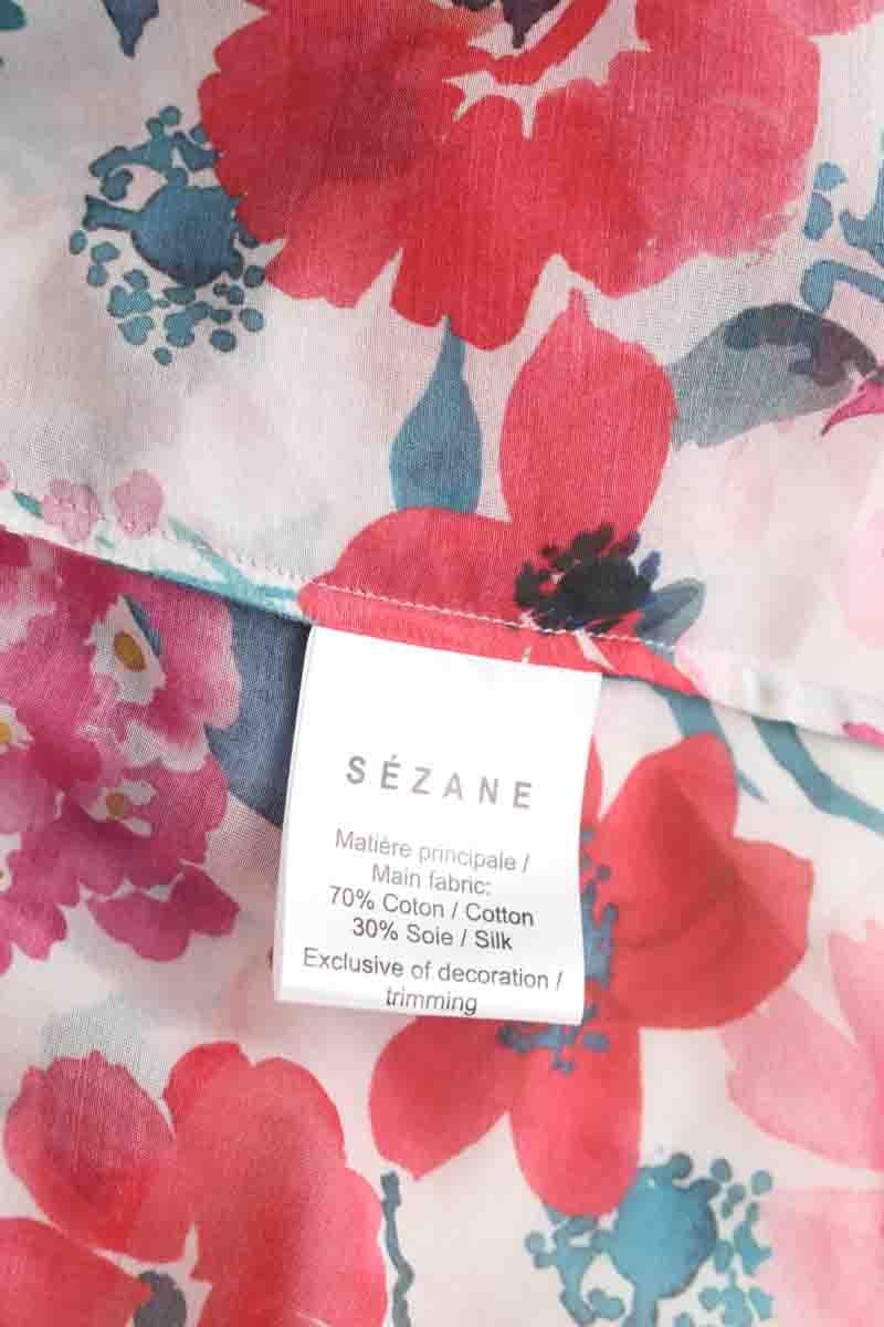 Cotton blouse SEZANE - Seconde main Pink