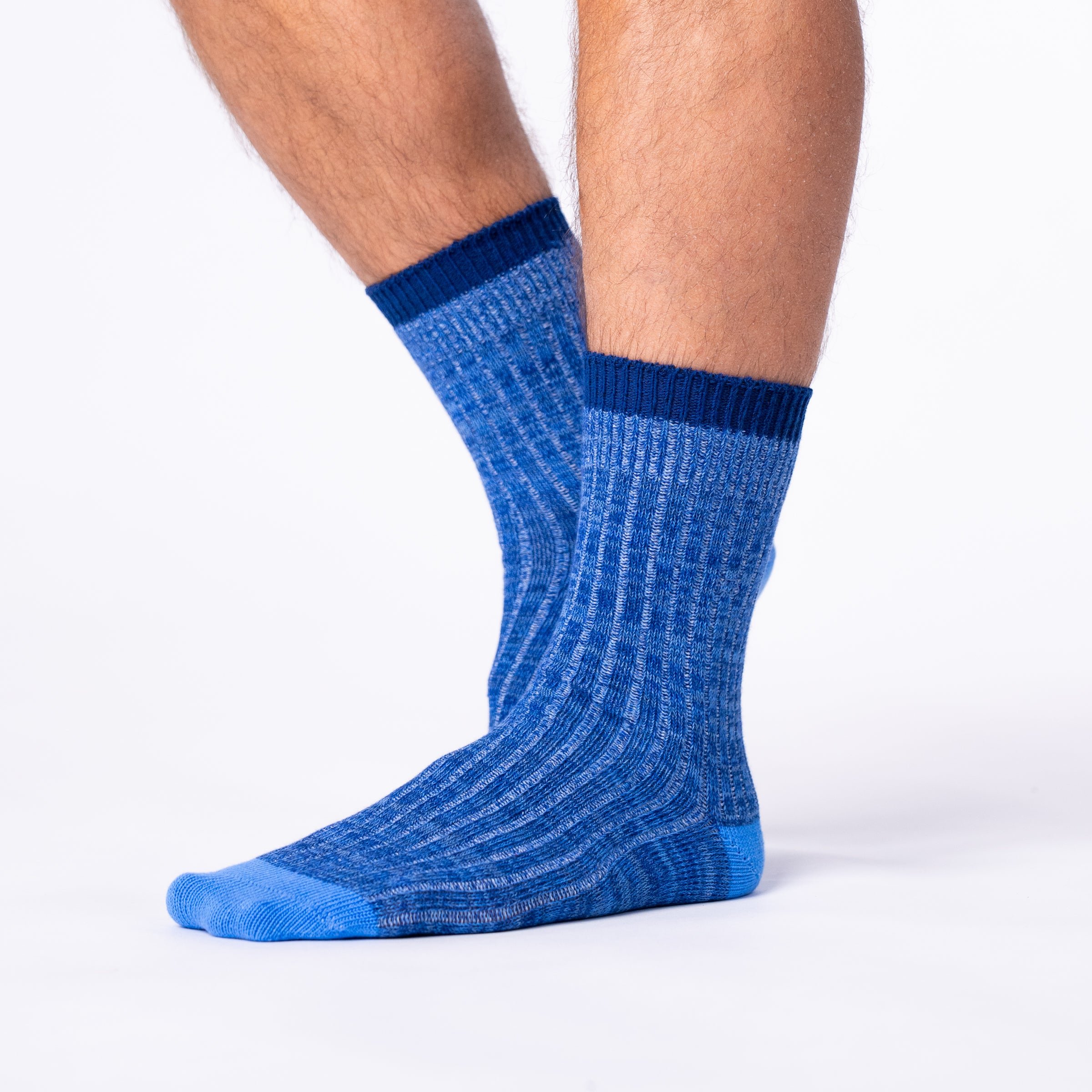 Thick cotton club socks BILLYBELT Blue