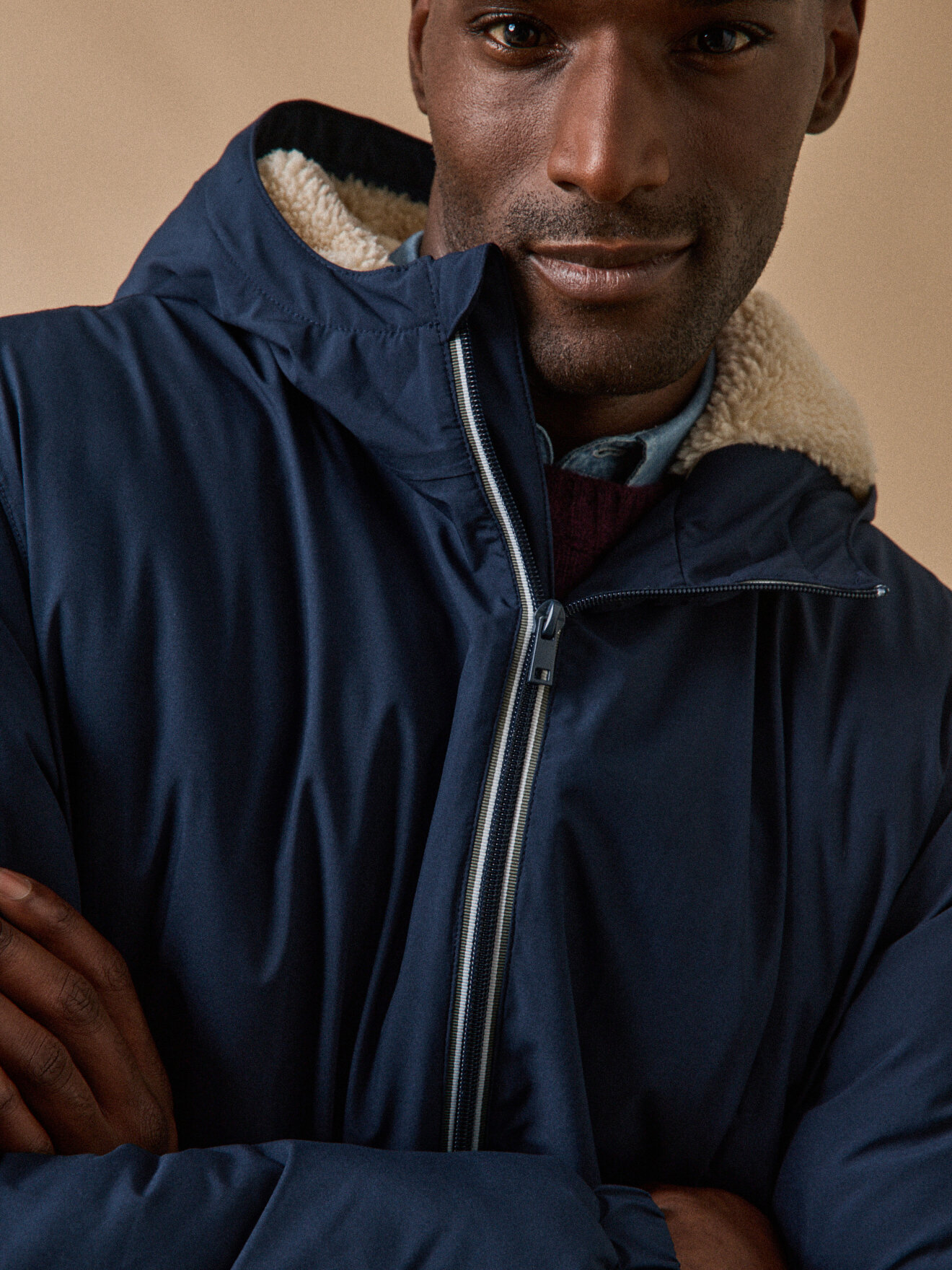 Long waterproof parka CYRILLUS Blue