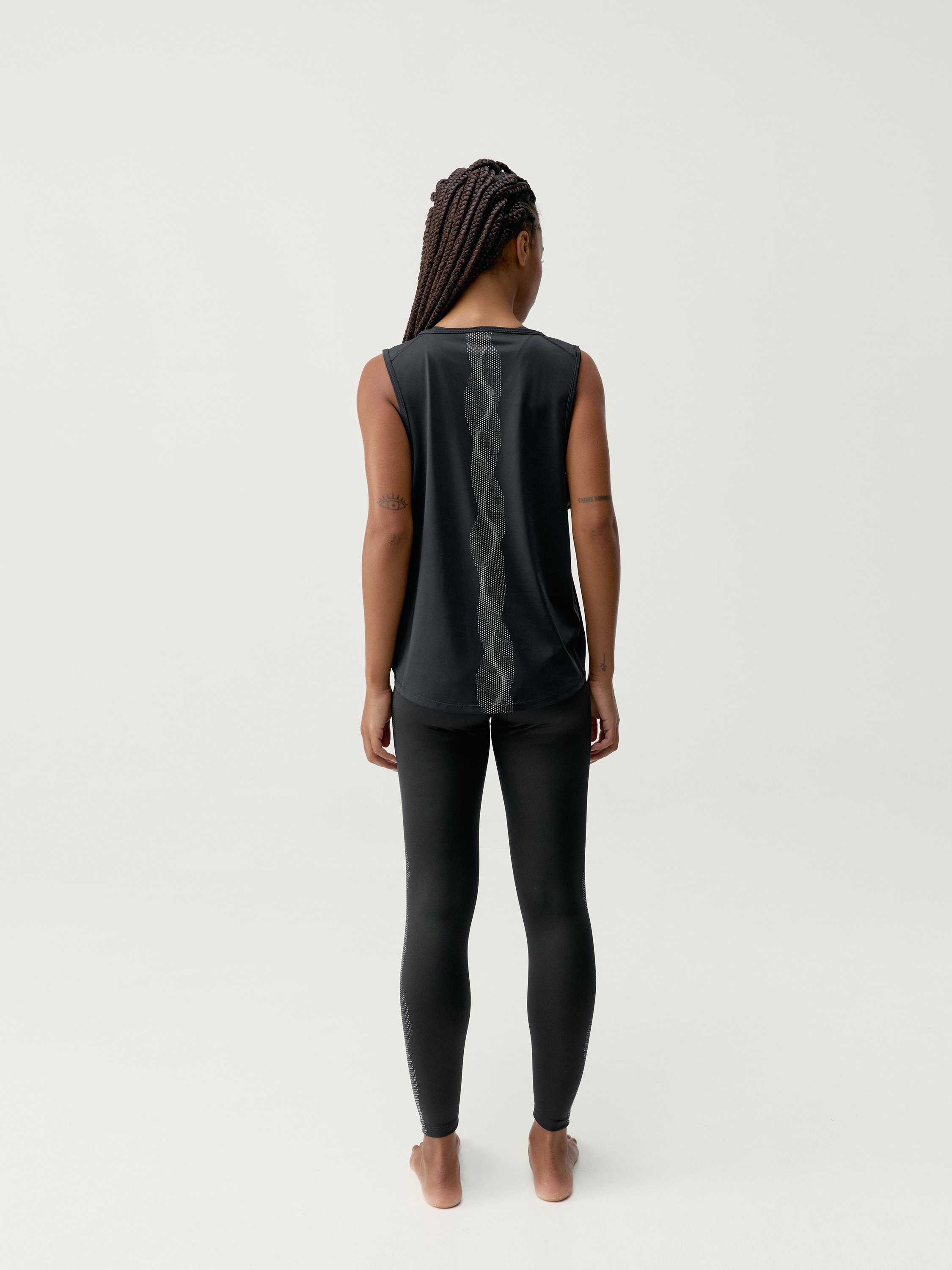 Tank top BORN LIVING YOGA Black