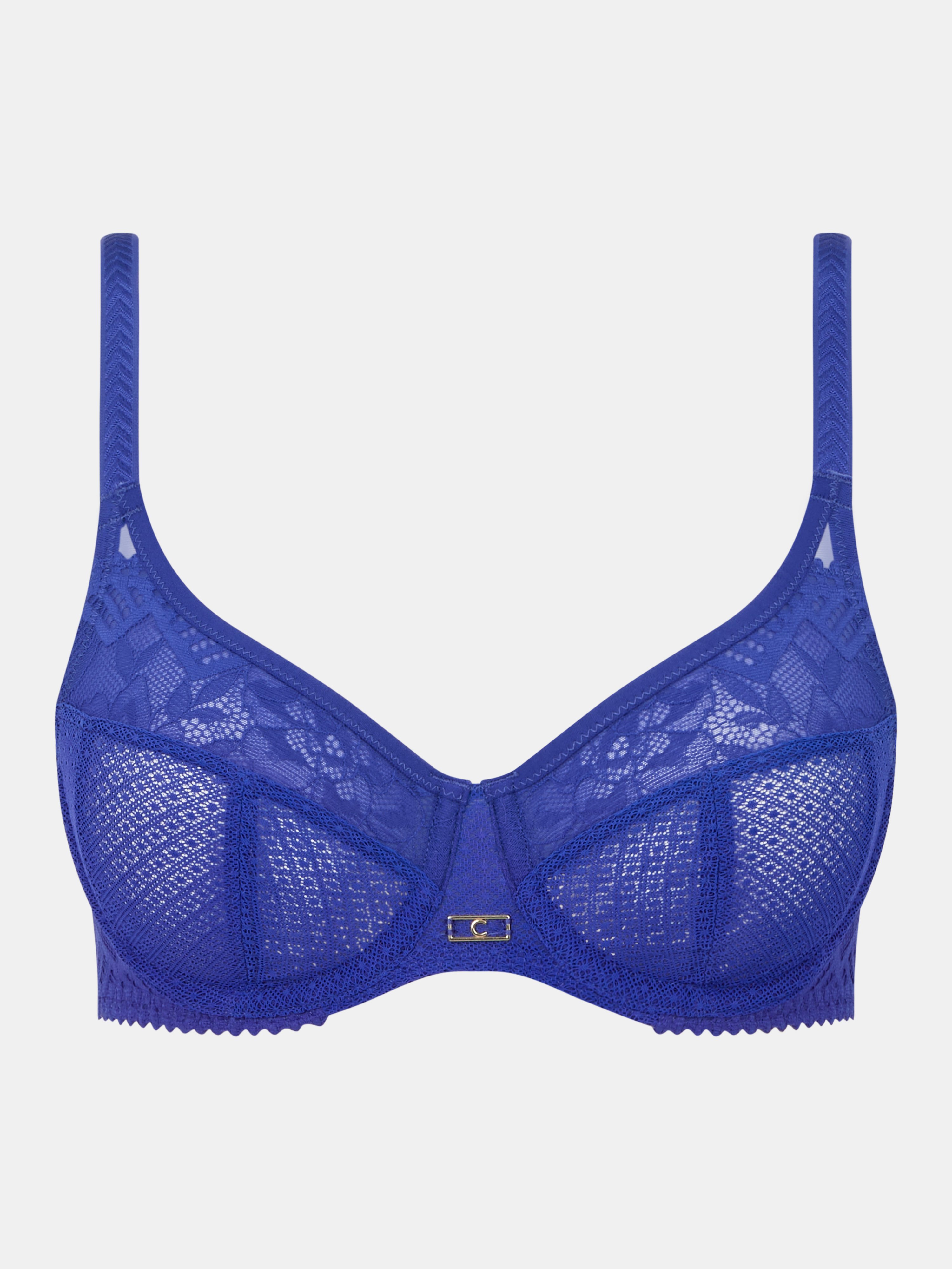 Full-cup bra CHANTELLE Blue