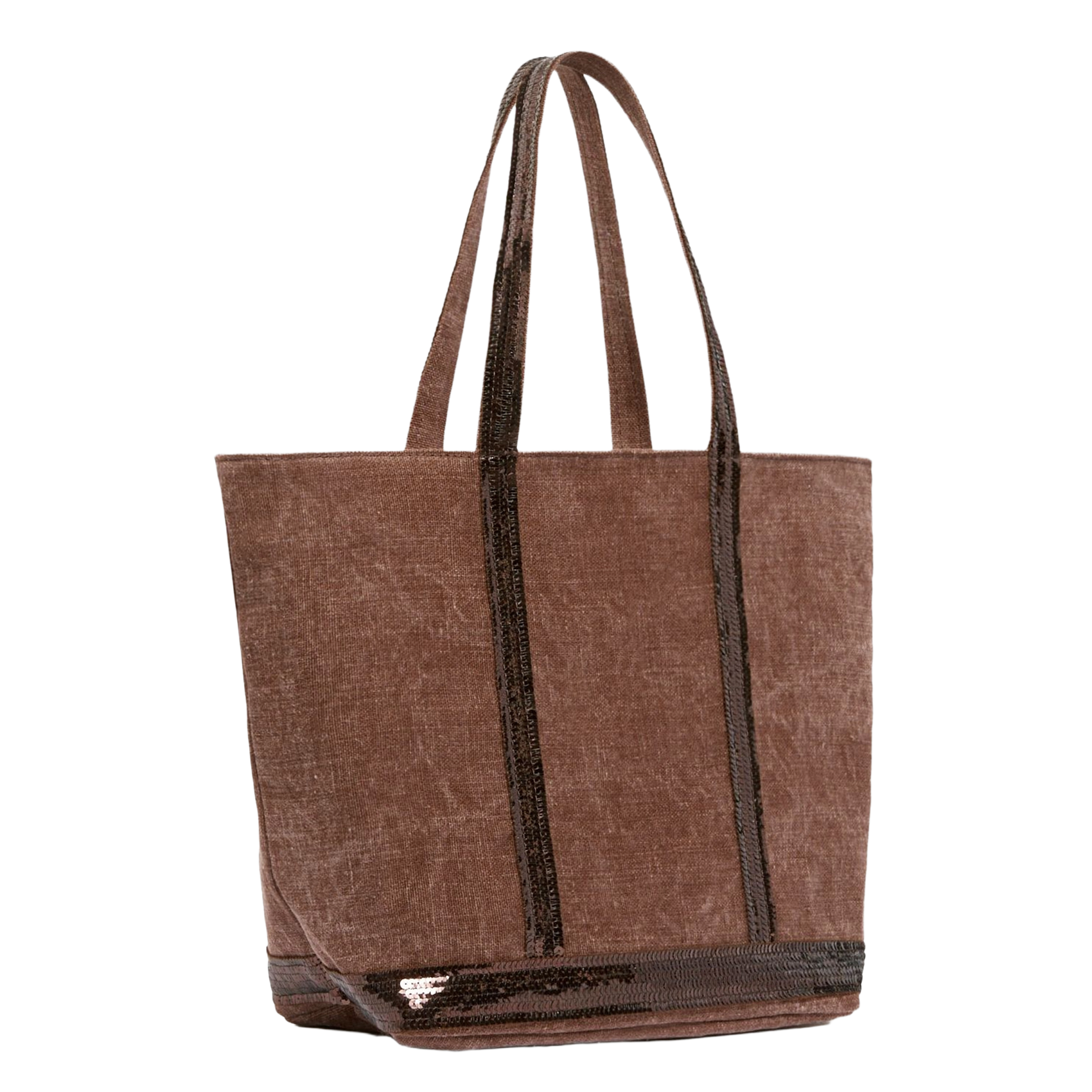 Cabas en lin VANESSA BRUNO Marron