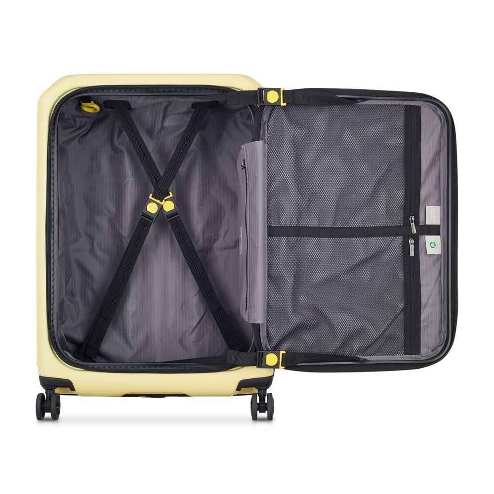 Rigid hold suitcase DELSEY PARIS Yellow
