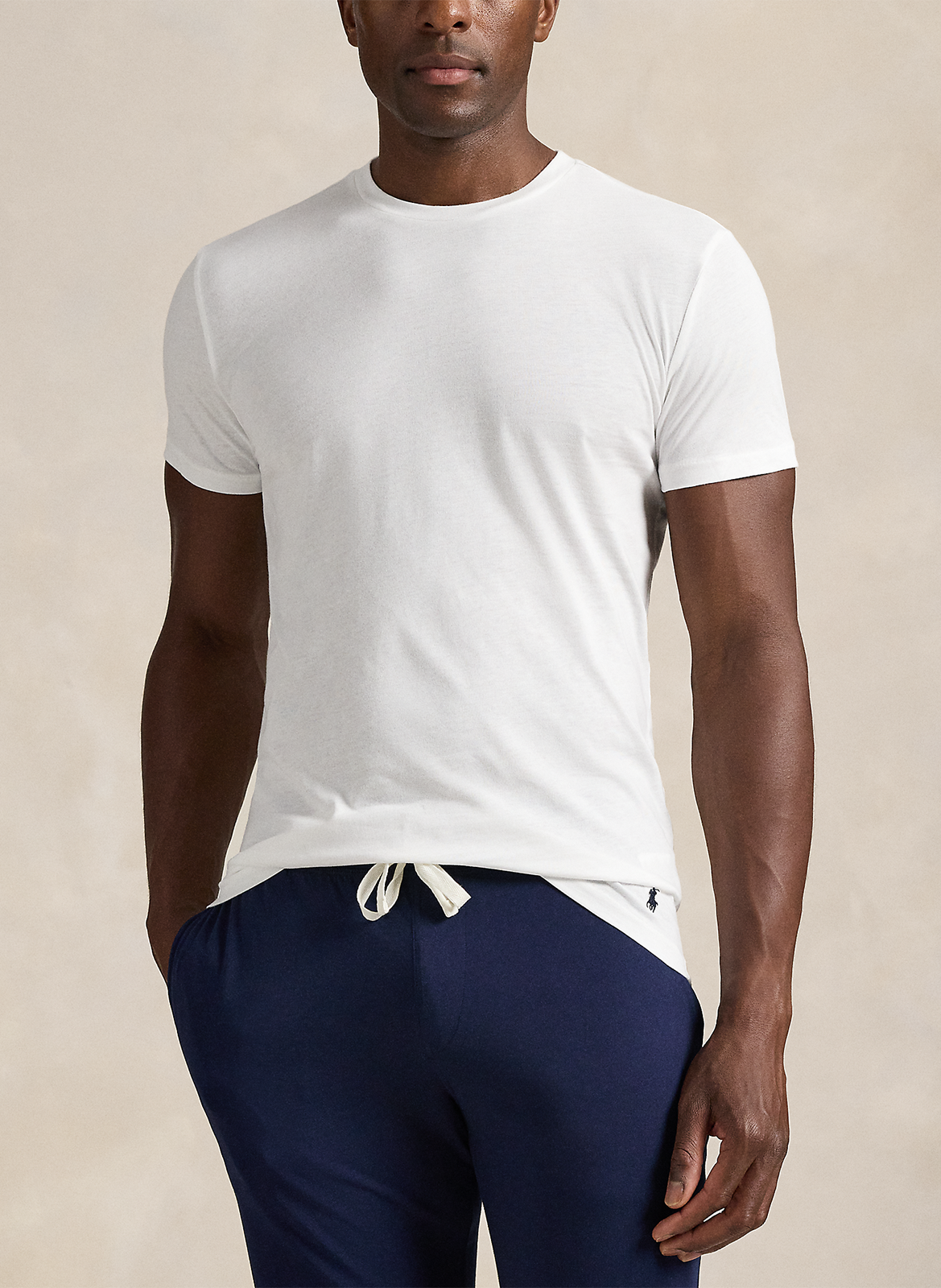 Tee-shirt col rond en coton POLO RALPH LAUREN