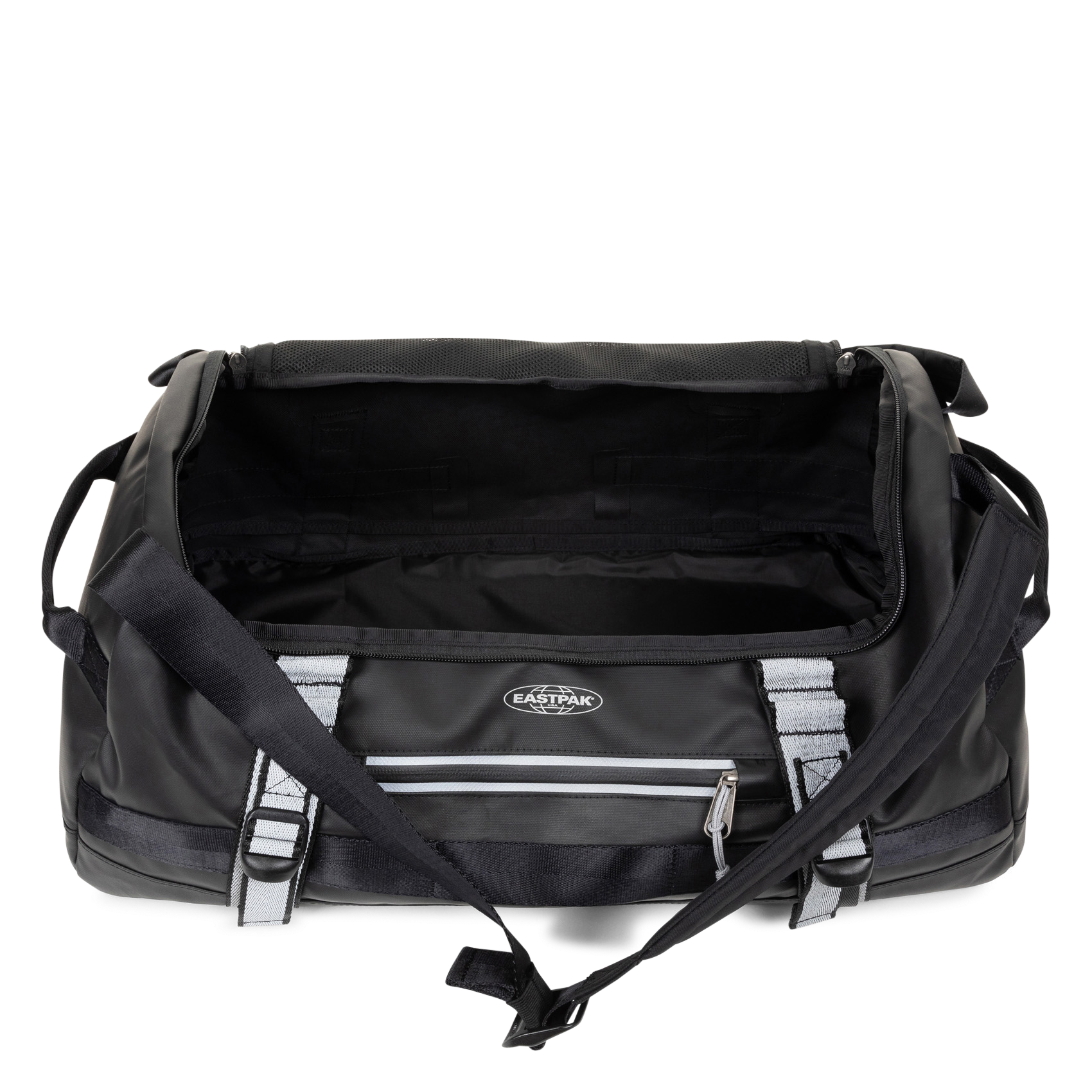 Einfarbige Reisetasche mit Reißverschluss EASTPAK Schwarz