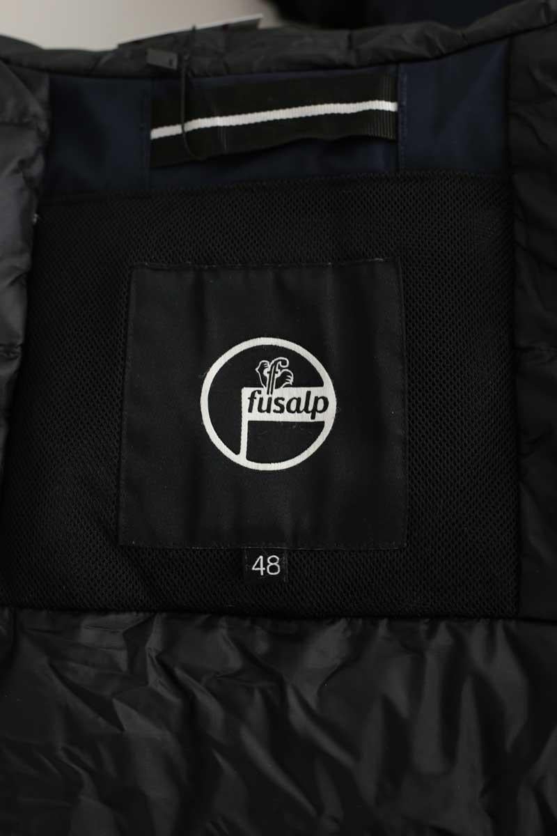 Lightweight quilted padded jacket with high neck FUSALP - Seconde main Blue