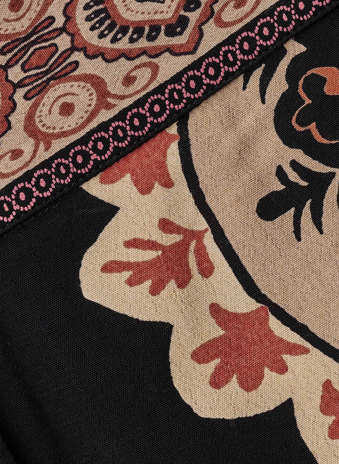 Azawood high-waisted wide-leg trousers BA&SH Black