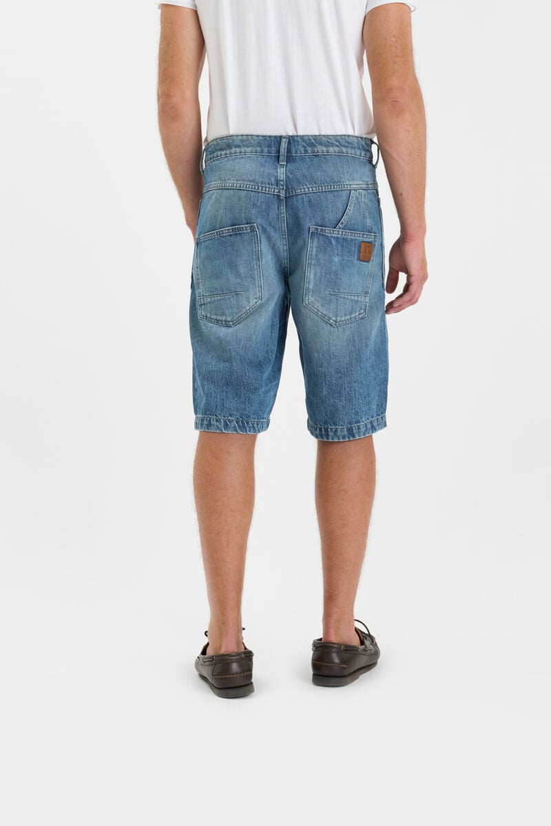 Denim Bermuda Shorts LE TEMPS DES CERISES Blue