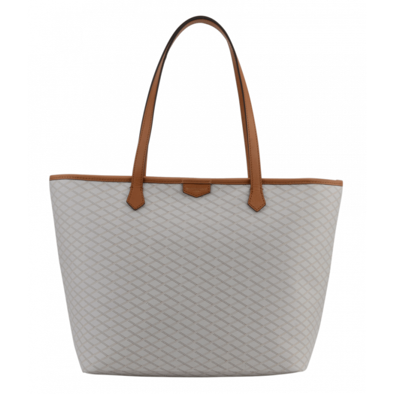 Leather bag POURCHET White