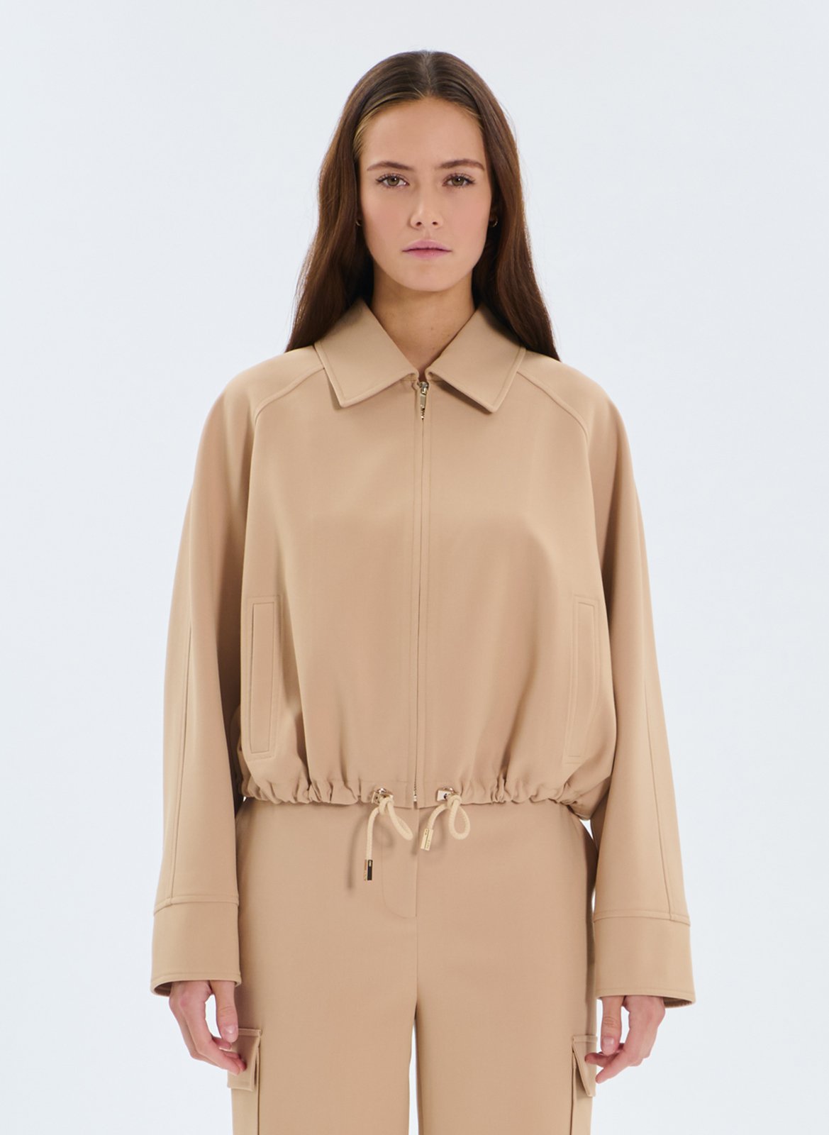 Veste col classique ZAPA Beige