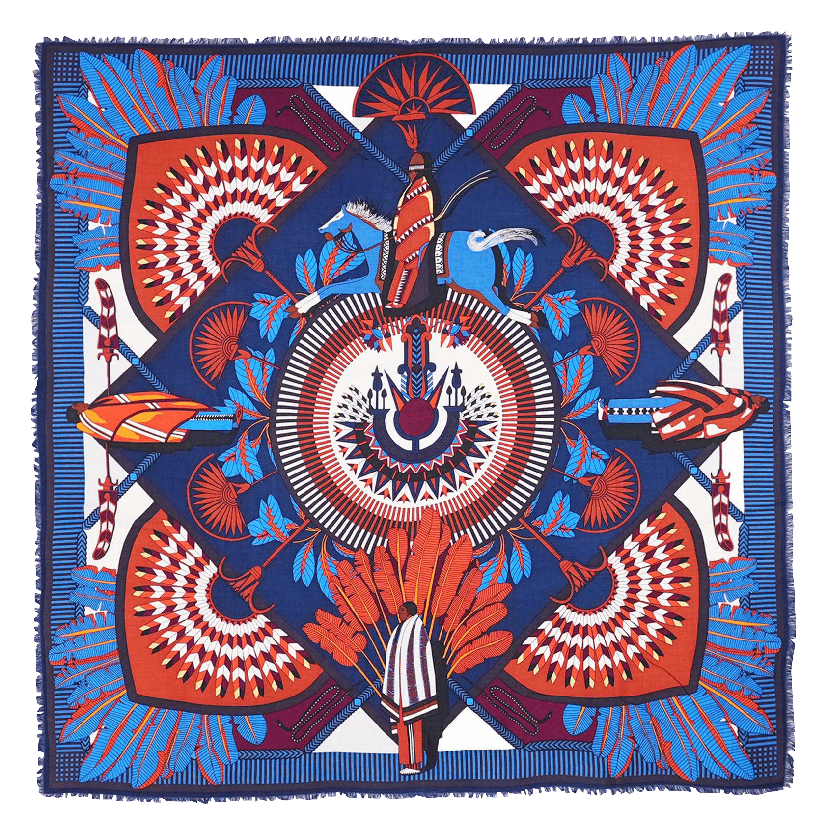 Foulard  WILD Bleu