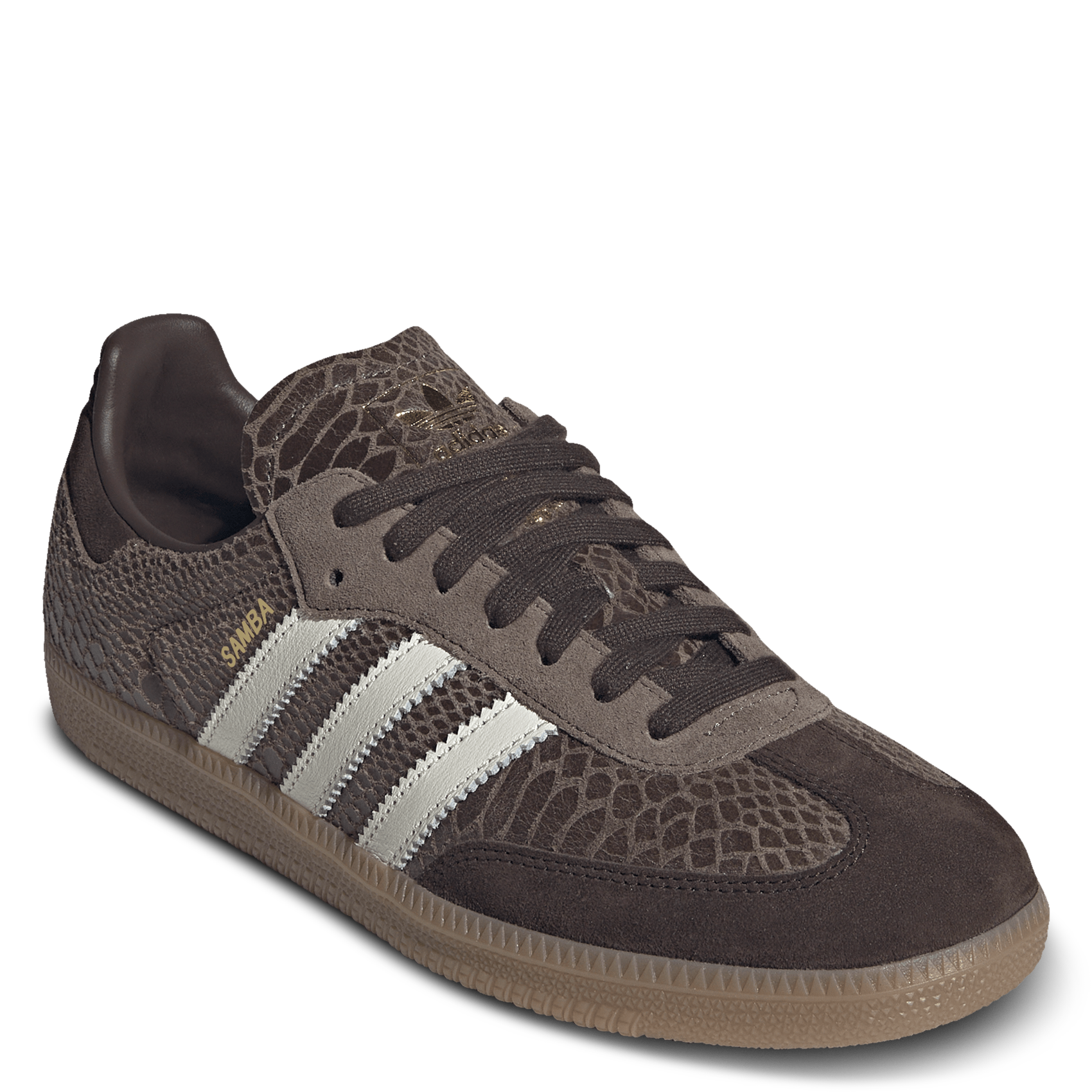 Lage krokodillen sneakers ADIDAS Bruin