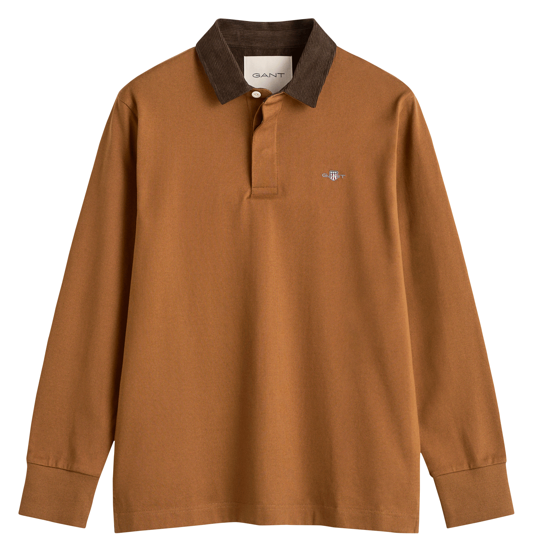 Polo manches longues en coton GANT