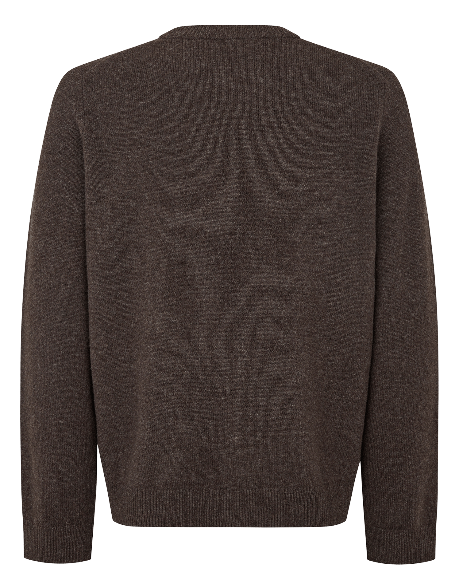 Fine wool sweater SAMSOE SAMSOE Brown