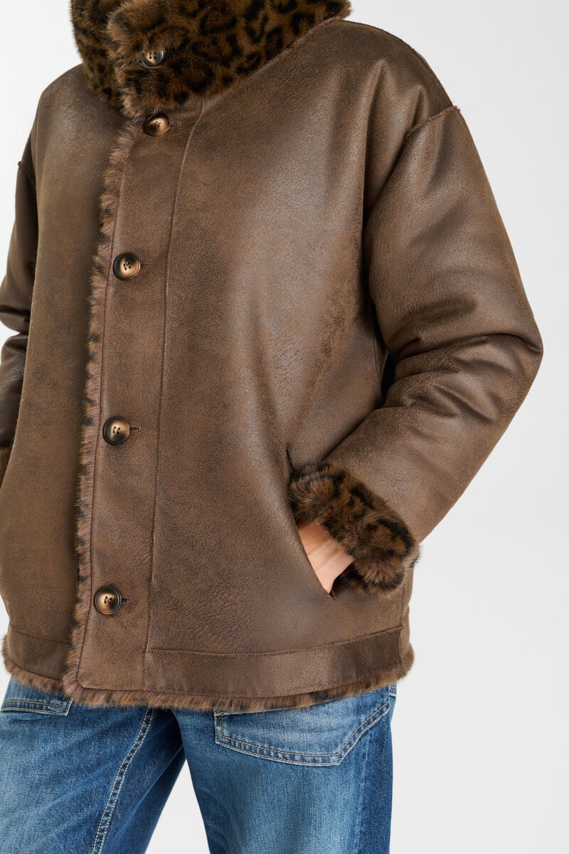 Manel jacket LE TEMPS DES CERISES Brown